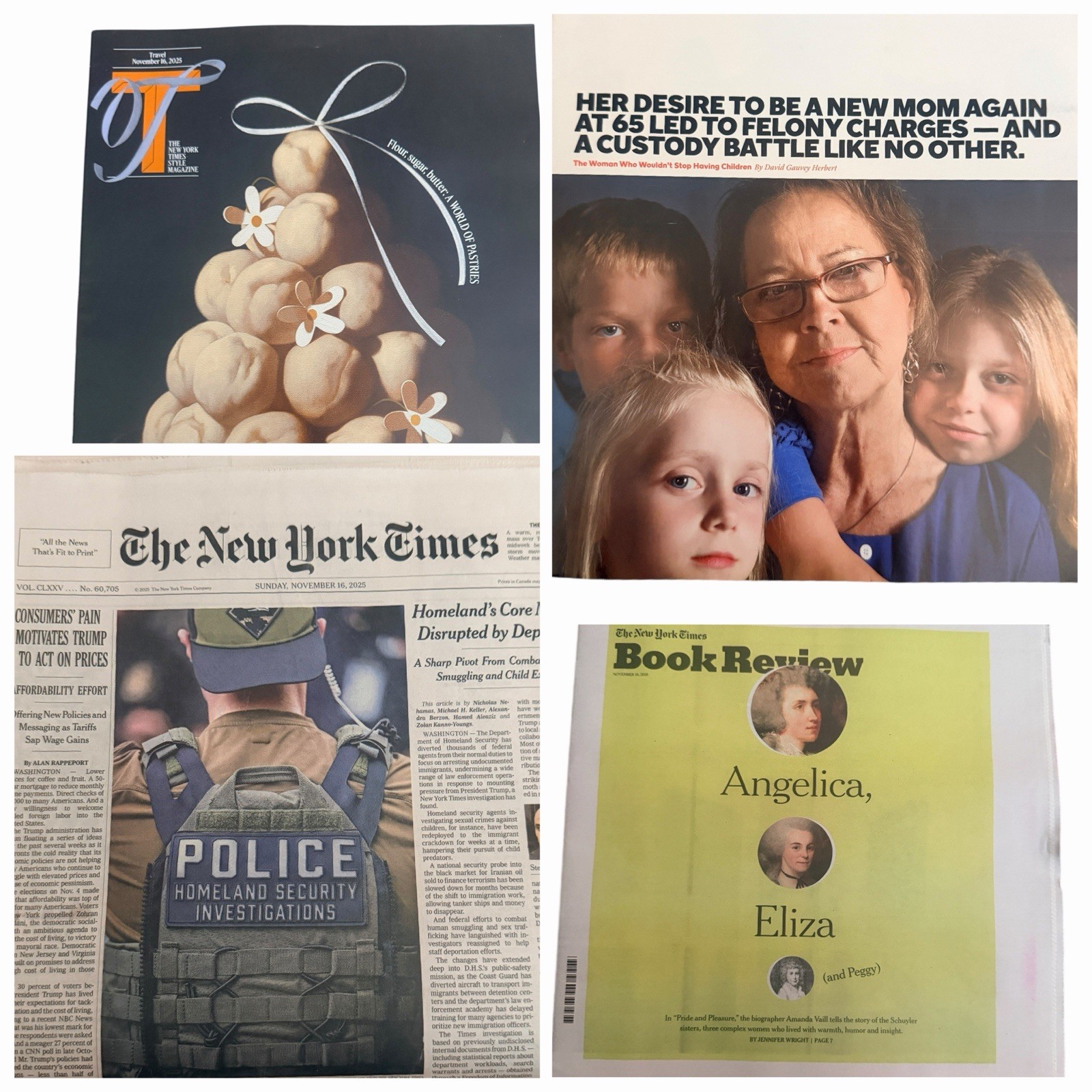 The New York Times Paper Sunday November 16 2025 Style Mag Book Review Complete The New York Times Paper Sunday November 16 2025 Style Mag Book Review Complete