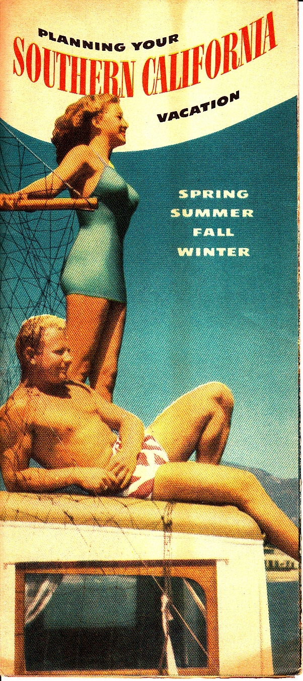 Planning Your Southern California Vacation 1947 Vintage Brochure