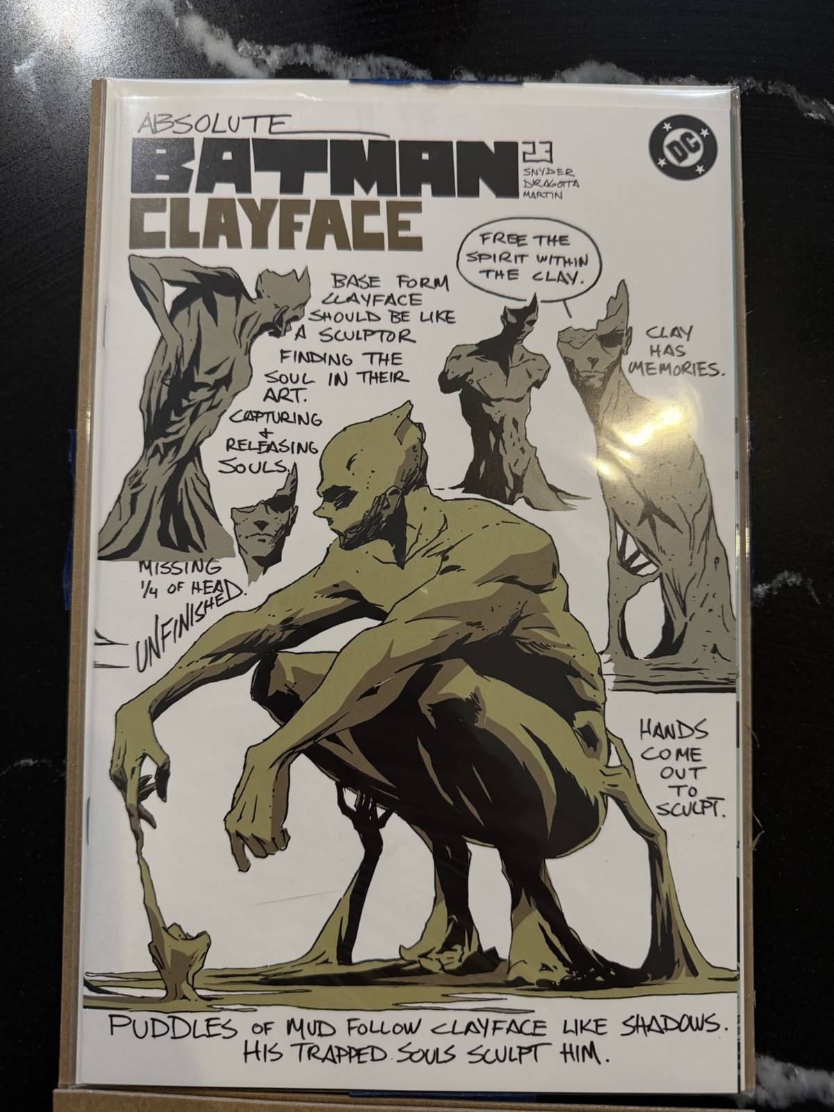 DC Absolute Batman #23 Clayface, Batman - Nick Dragotta Felix Comics exclusive