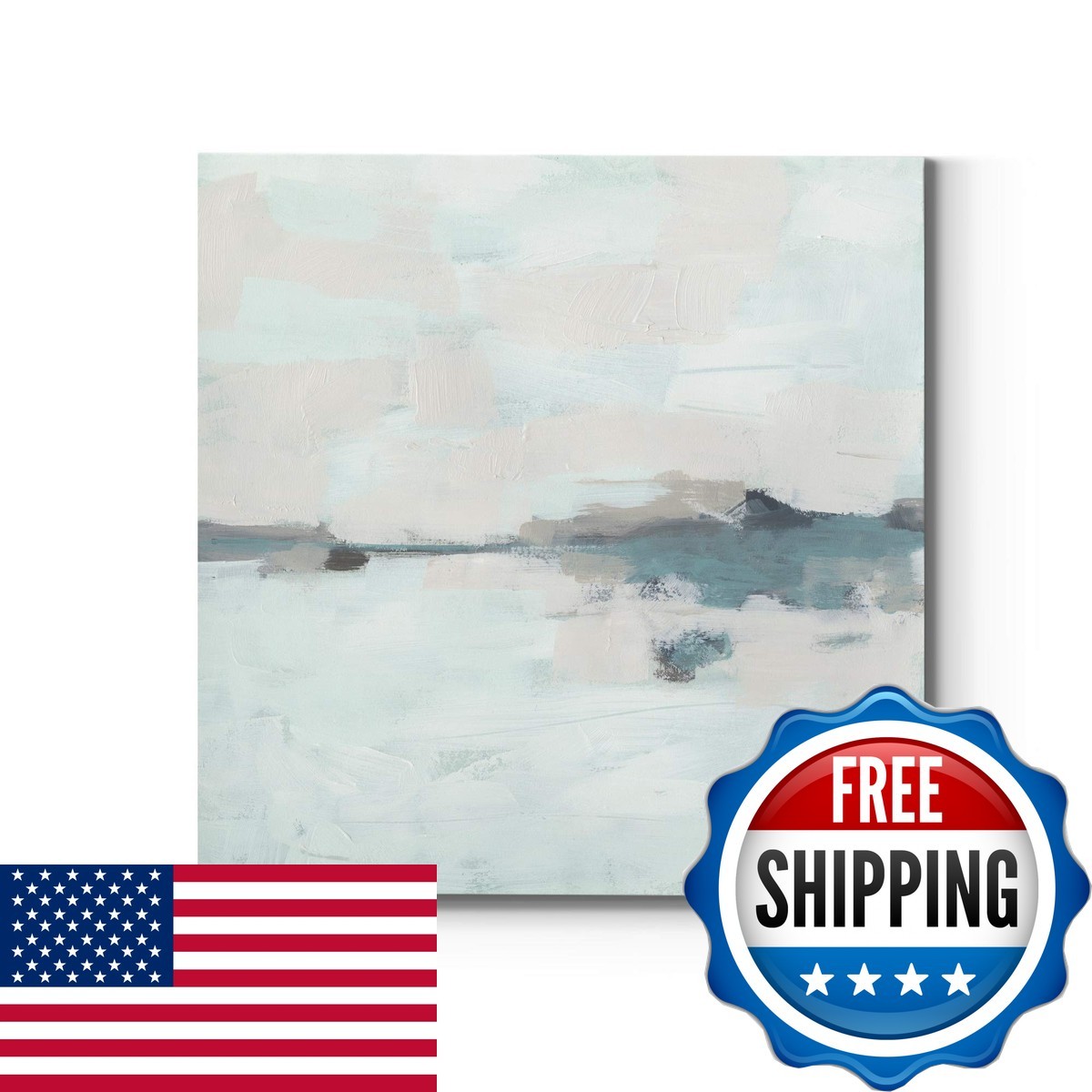 Renditions Gallery Canvas Wall Art Coast Formation I 40x40 Neutral Coastal Renditions Gallery Canvas Wall Art Coast Formation I 40x40 Neutral Coastal
