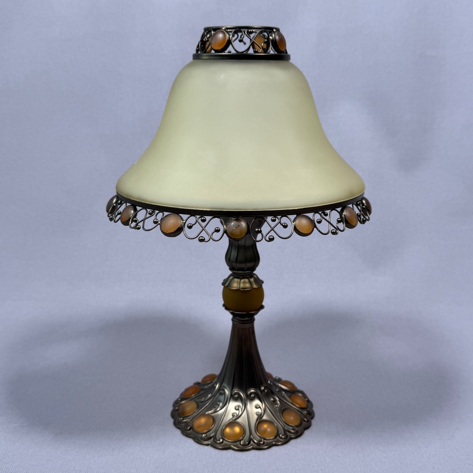 PartyLite Paris Retro Collection Bronze Style Tealight Lamp Candle Holder 12