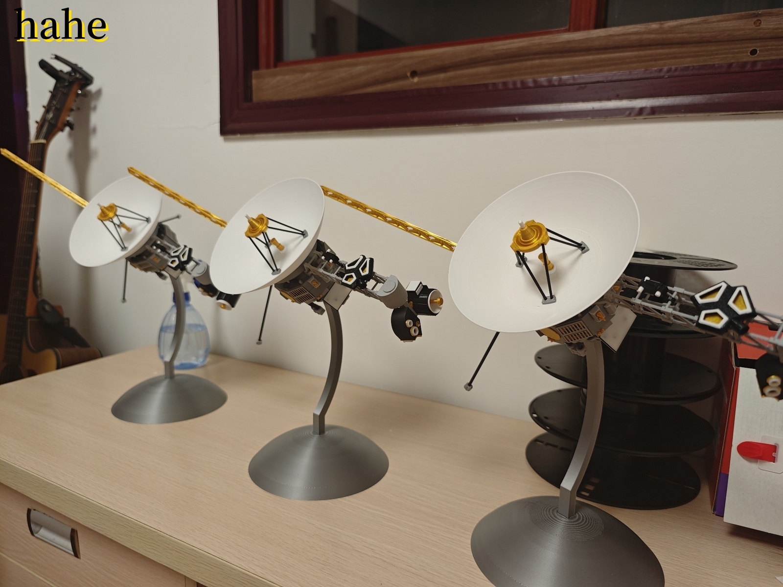 1/24 Voyager1 3D Printed Assembled Model Replica for Space Exploration Fans Gift 1/24 Voyager1 3D Printed Assembled Model Replica for Space Exploration Fans Gift