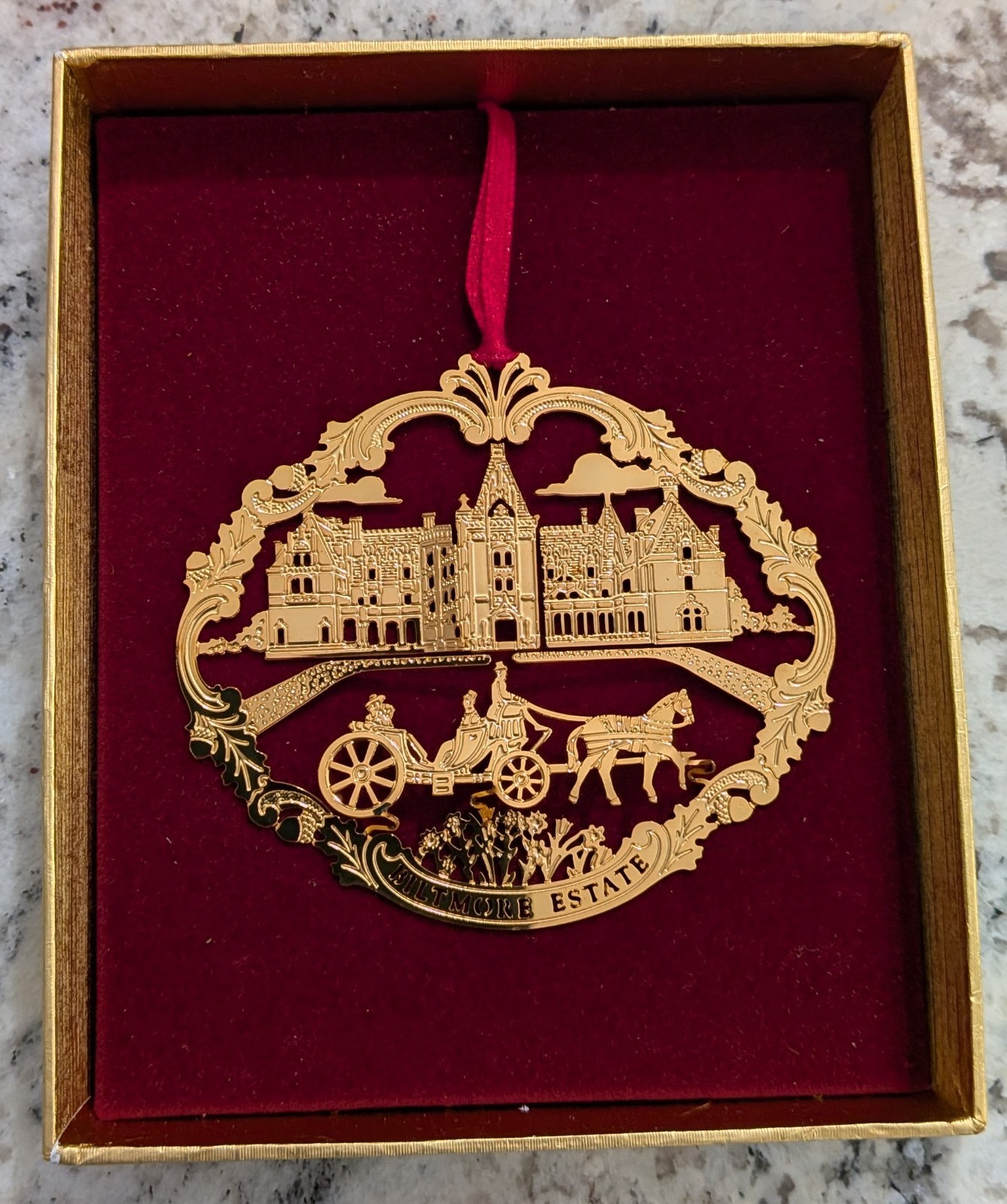 1995 Limited Edition Biltmore Estate Centennial Ornament 1995 Limited Edition Biltmore Estate Centennial Ornament