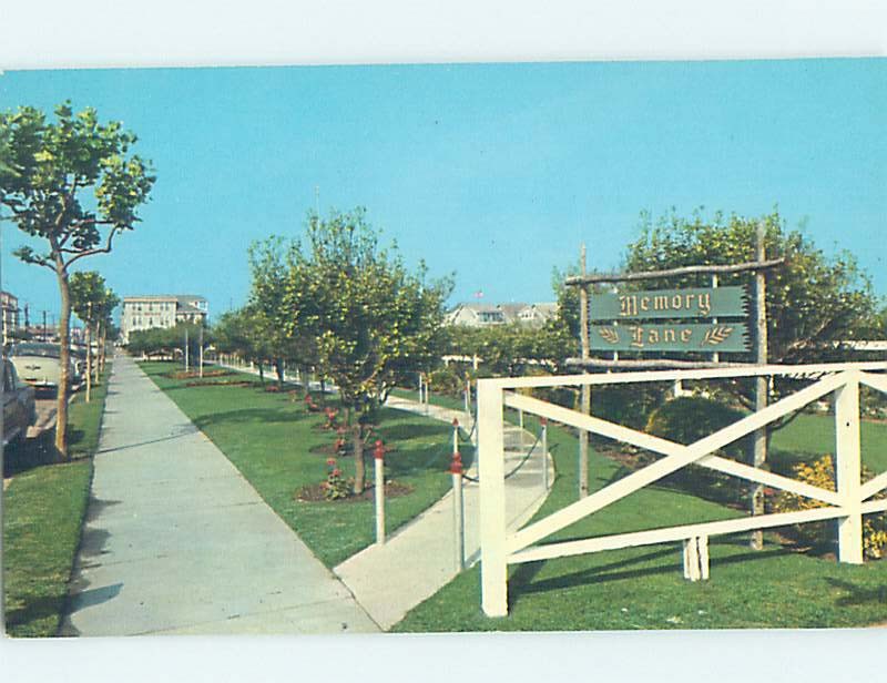 Pre-1980 MEMORY LANE Wildwood New Jersey NJ s/06 AD3379