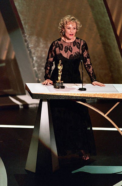 Jessica Lange at 1995 Academy Awards in LA  1990s Historic Old Photo 6
