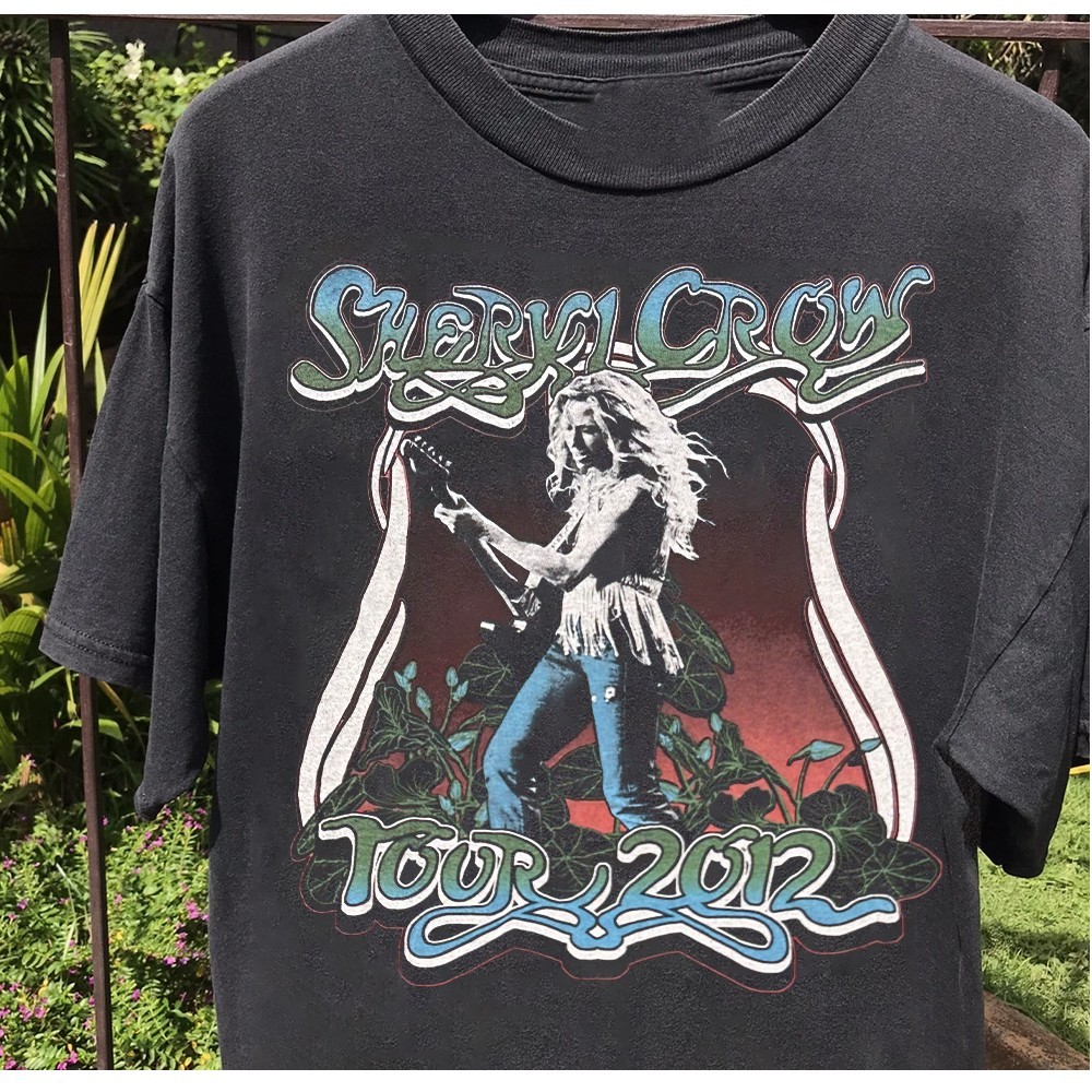 Retro Sheryl Crow Band Cotton  All Size Shirt E32.61