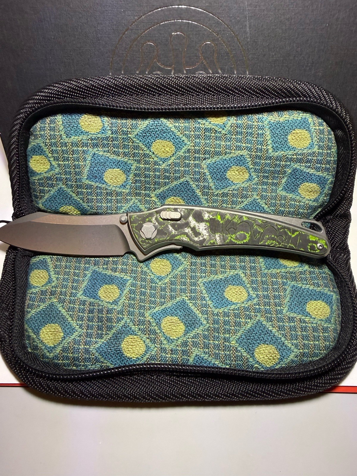 G&G Hawk Talon Knife, Brightwashed Toxic Green UV Reactive & M390 Blade RARE G&G Hawk Talon Knife, Brightwashed Toxic Green UV Reactive & M390 Blade RARE