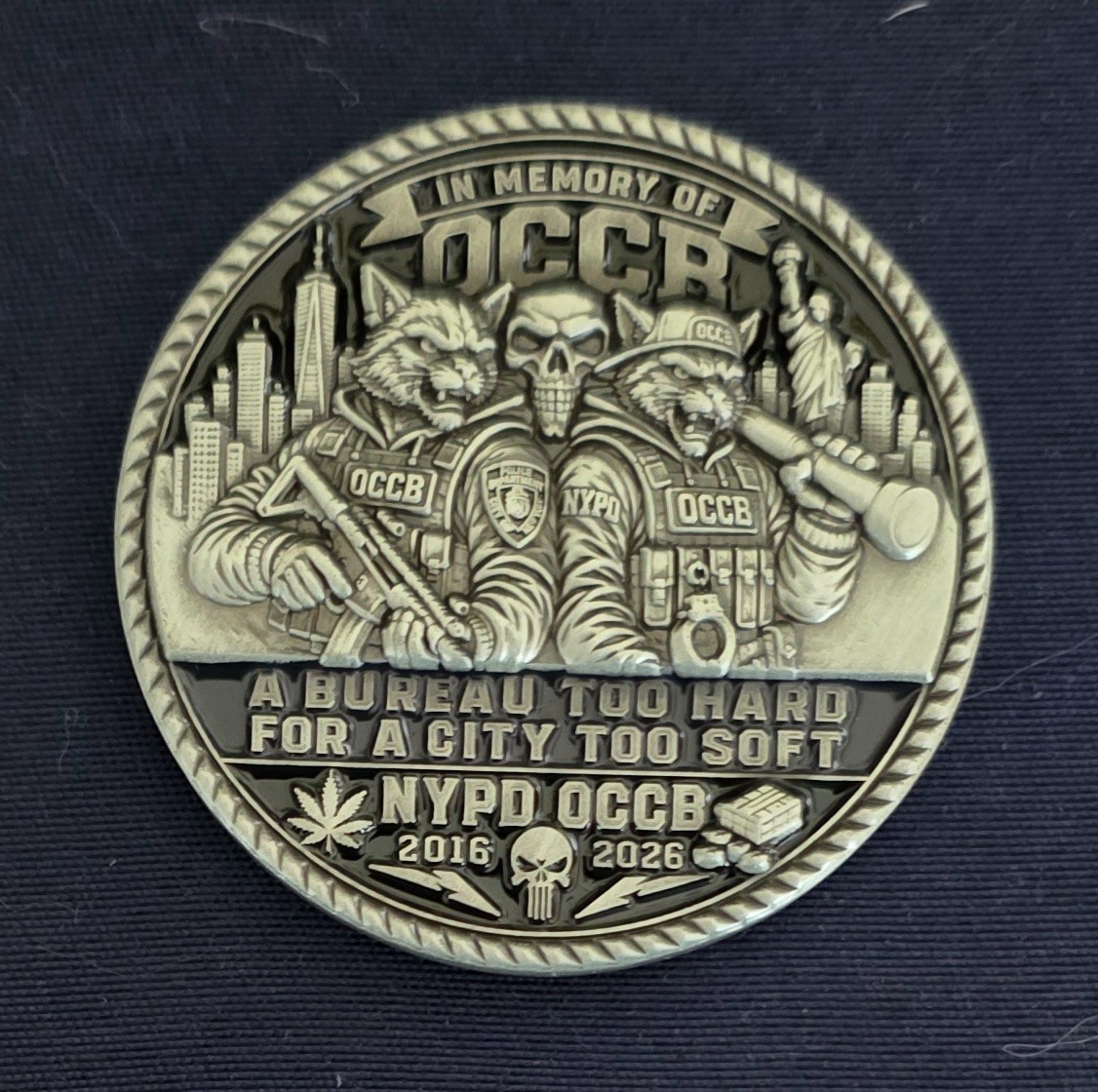 New York City Police NYPD OCCB Narcotics Tomcat Memorial 2\