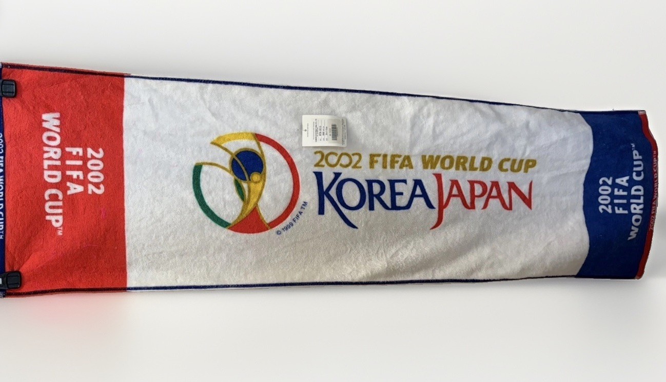 Sunworld FIFA World Cup 2002 Korea Japan Sports Towel Cotton Printed 34x110cm