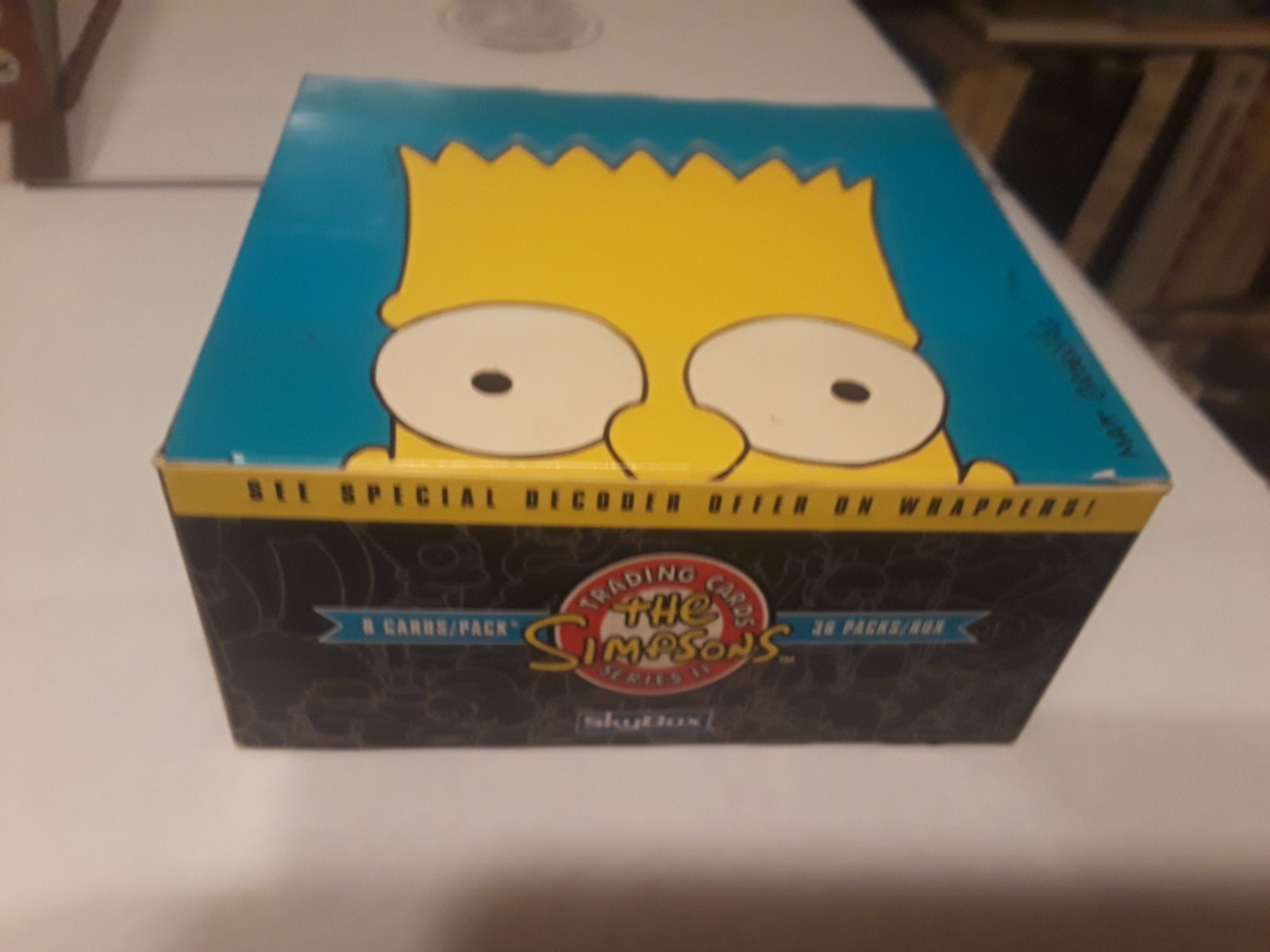 1994 Skybox The Simpsons Series II Opened Box w/ 175+ Cards & 36 Wrappers 1994 Skybox The Simpsons Series II Opened Box w/ 175+ Cards & 36 Wrappers
