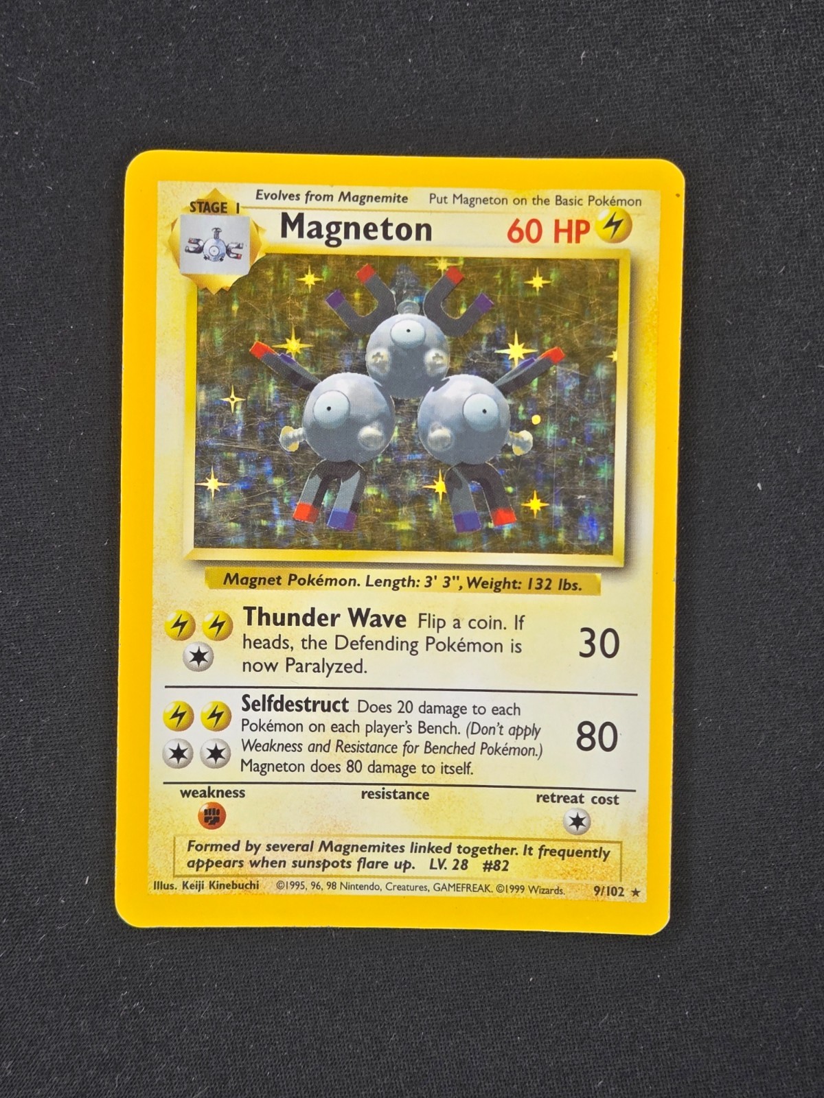 Magneton #9 Base Set Excellent Magneton #9 Base Set Excellent