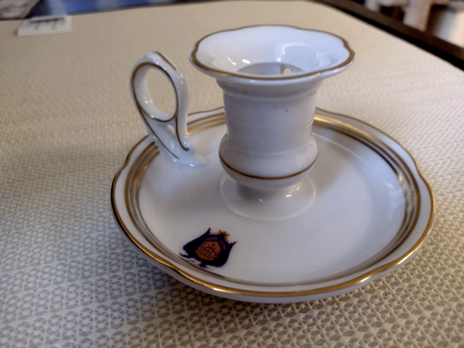 1929 Palace Hotel San Francisco Bauscher China candle holder