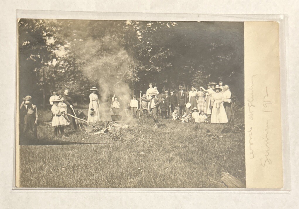 RPPC Showing A Family Scene RPPC Showing A Family Scene