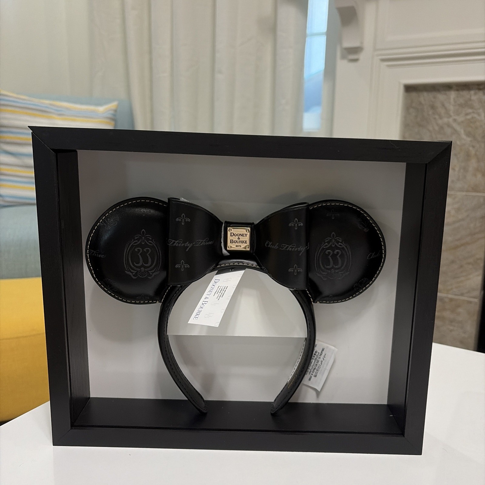 Club 33 Exclusive Dooney & Bourke Disneyland Mickey Ears New Custom Case NWT Club 33 Exclusive Dooney & Bourke Disneyland Mickey Ears New Custom Case NWT