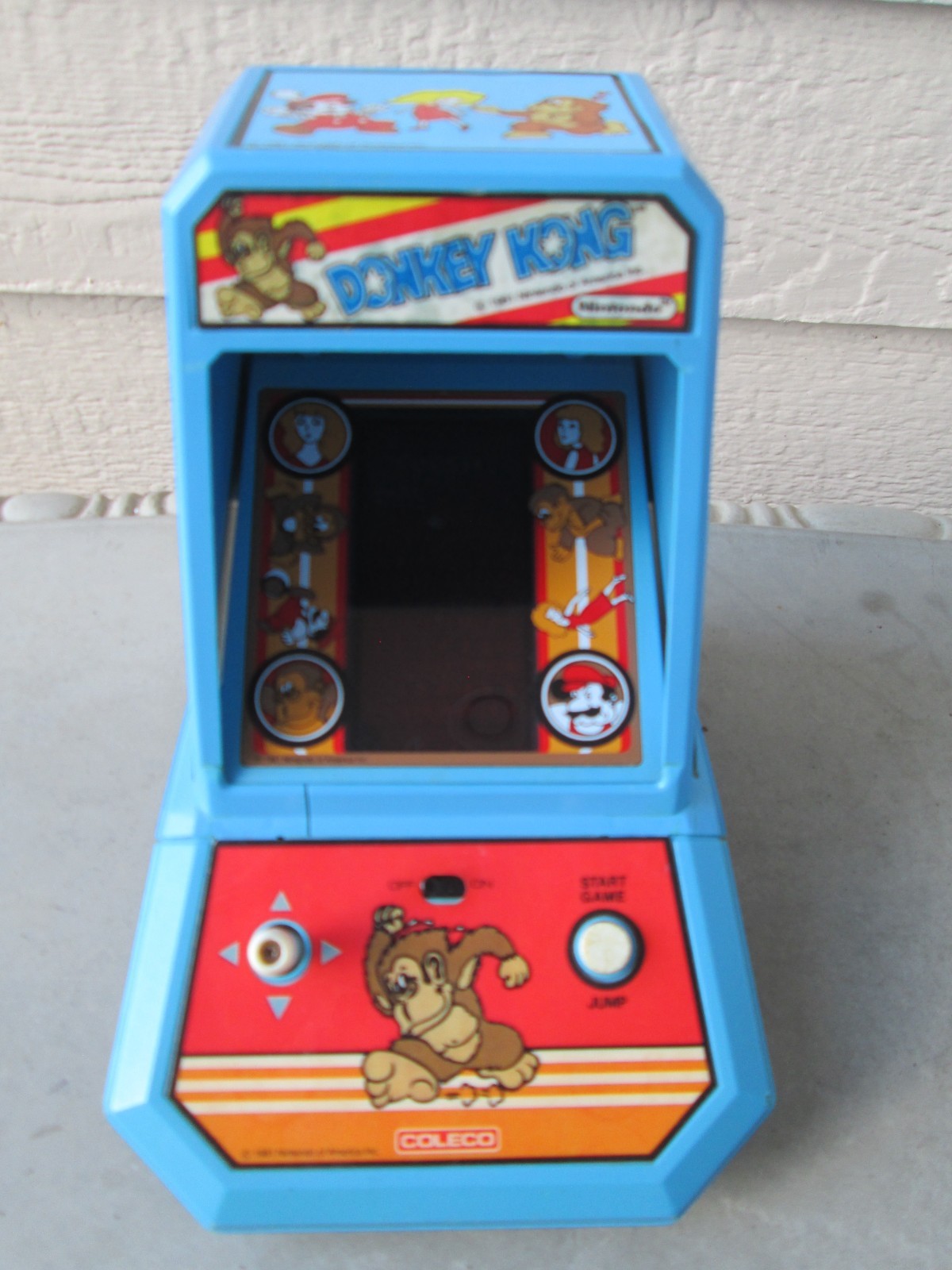 Vintage 1981 Coleco Donkey Kong Tabletop Mini Arcade Game Looks Great Works 🔥🔥 Vintage 1981 Coleco Donkey Kong Tabletop Mini Arcade Game Looks Great Works 🔥🔥