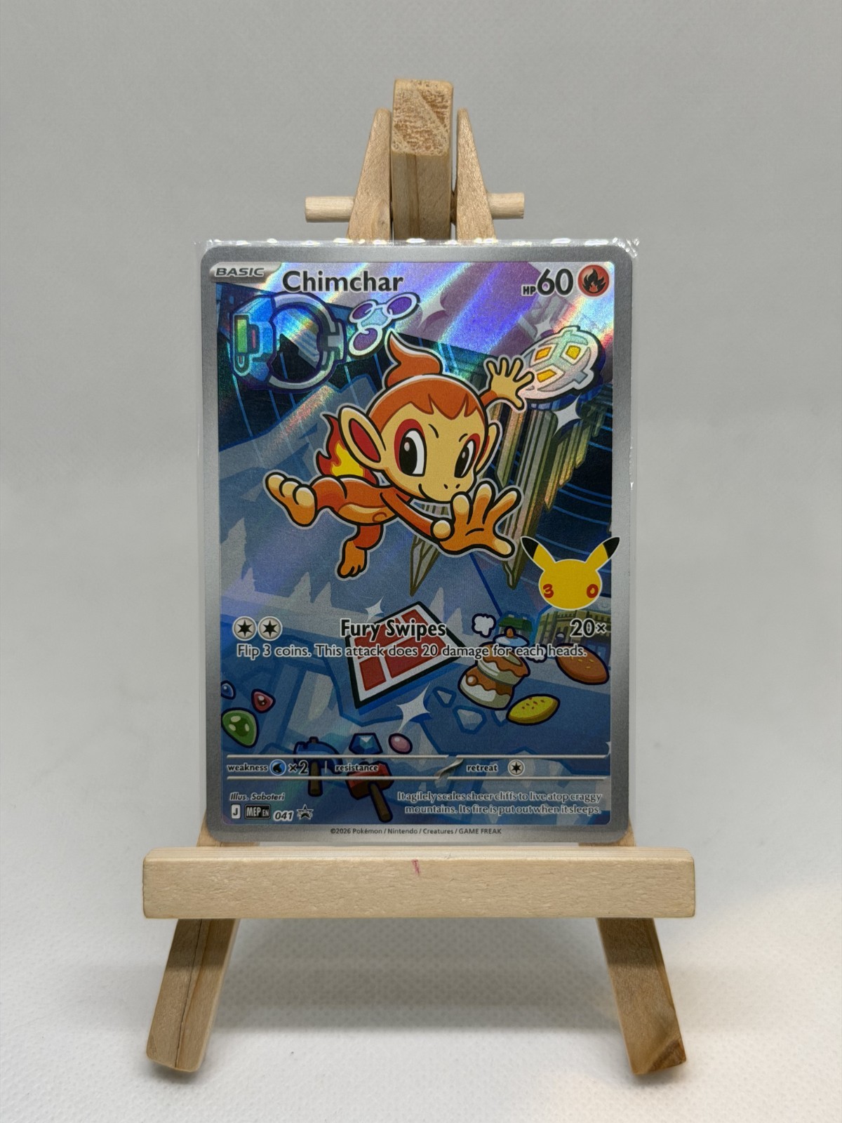 Chimchar 041 Pokemon Mega Evolution Promos