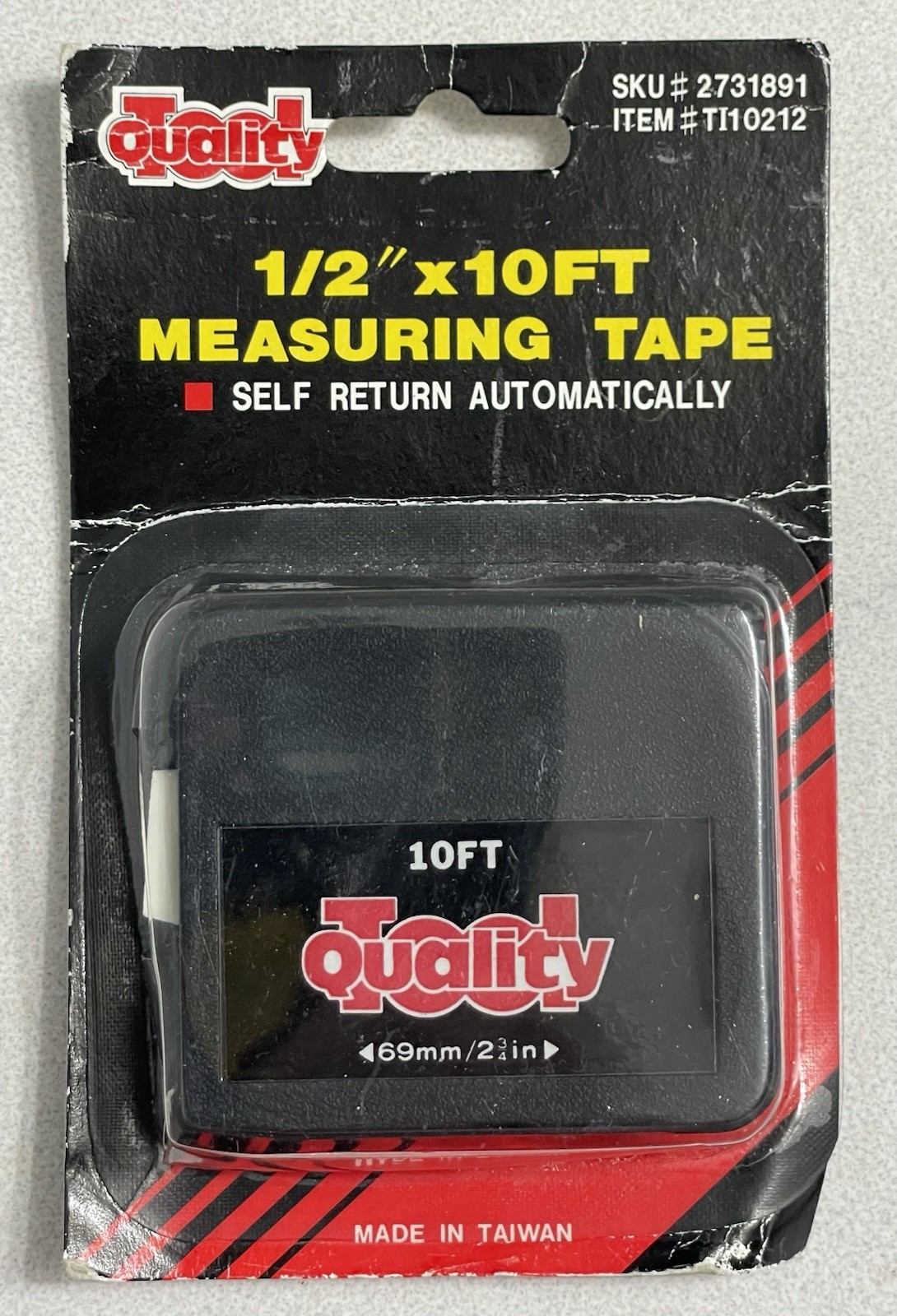 Vintage Measuring Tape/tape Measure Quality Tools Builders Square Inc Taiwan Vintage Measuring Tape/tape Measure Quality Tools Builders Square Inc Taiwan