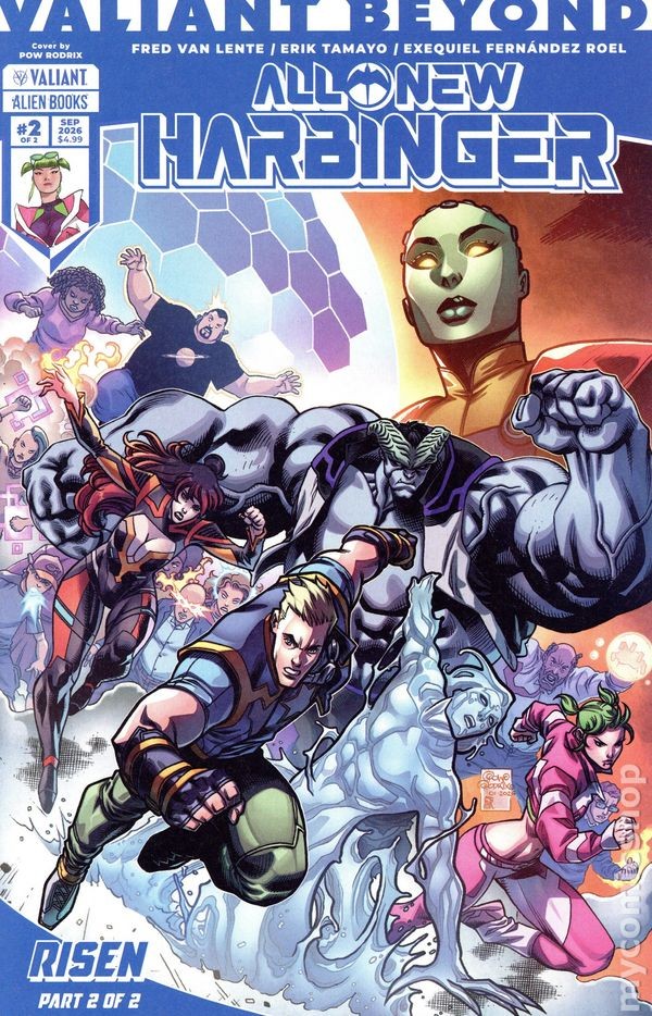 Valiant Beyond All New Harbinger #8A 2026 Stock Image