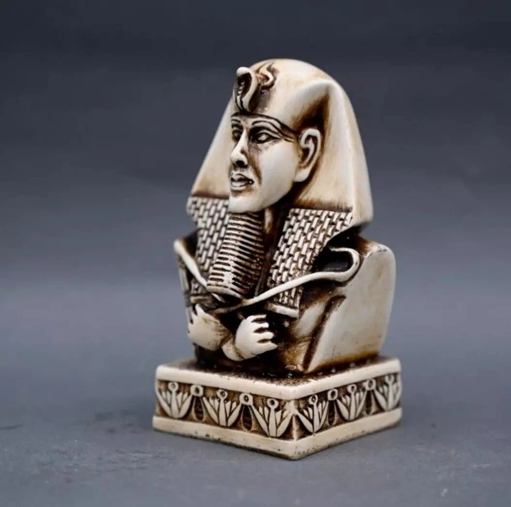 Egyptian Antiques Rare Authentic Pharaonic Statue Of Egyptian King Akhenaten BC