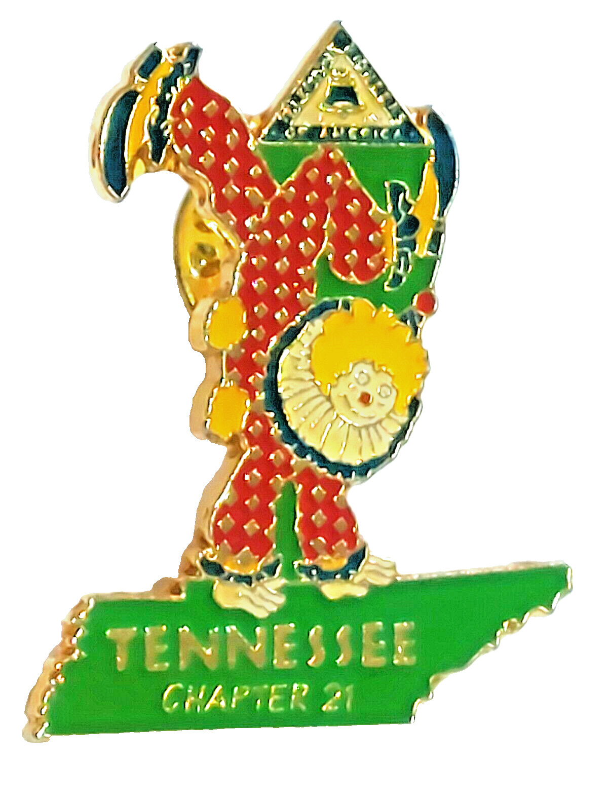Telephone Pioneers Chapter 21 Tennessee Lapel Pin Telephone Pioneers Chapter 21 Tennessee Lapel Pin