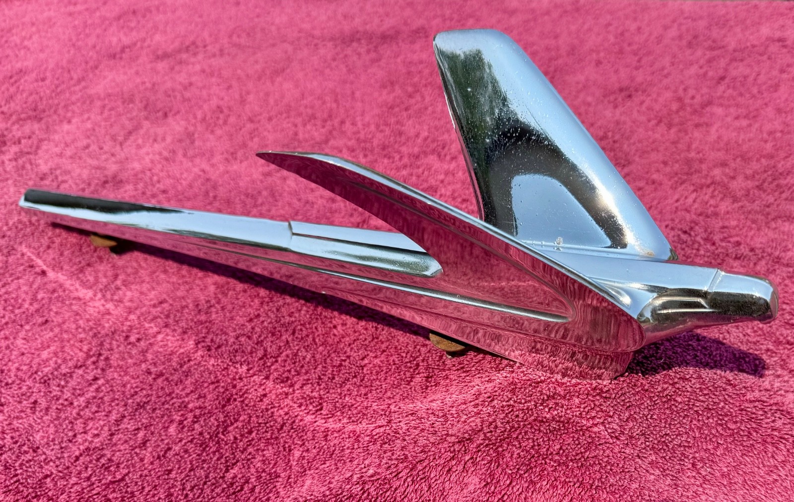 1950 1951 Chevrolet Eagle Hood Ornament Emblem 3694265 Bel Air Fleetline Chevy