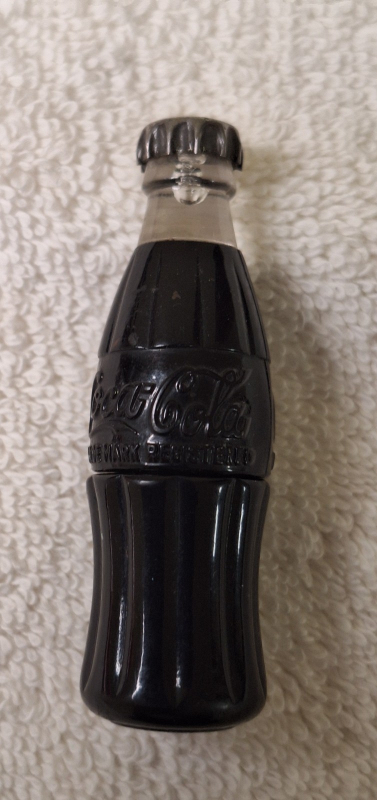 Vintage Coca-Cola Bottle Cigarette Lighter 2.5” Miniature 1950s Coke Memorabilia Vintage Coca-Cola Bottle Cigarette Lighter 2.5” Miniature 1950s Coke Memorabilia
