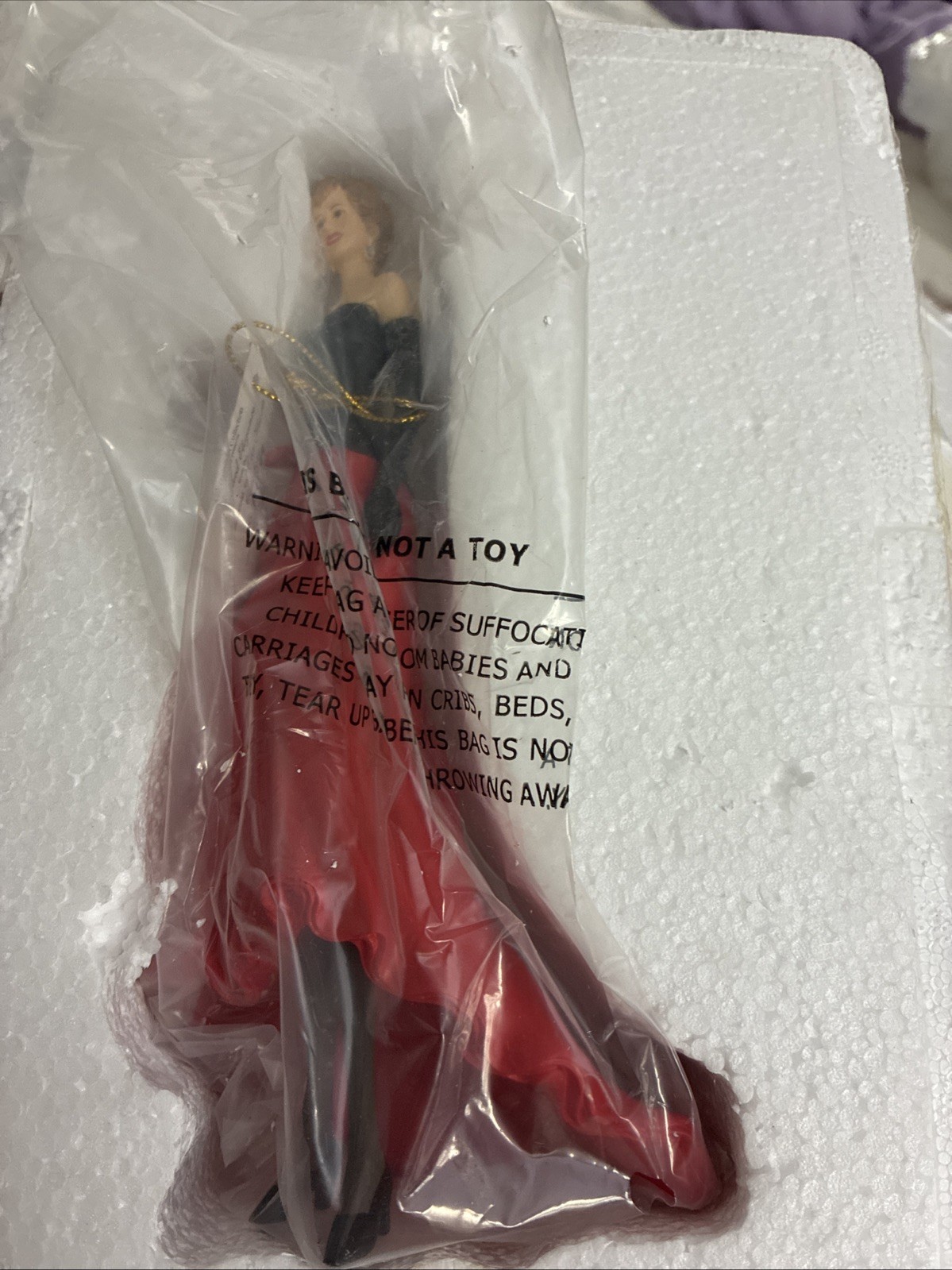 Hamilton Princess Diana Refined Elegance Princess of Our Hearts COA Red Dress