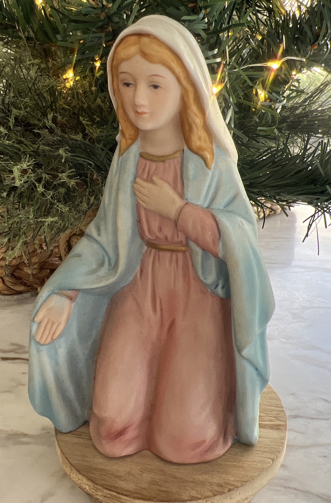 HOMCO #5603 Vintage Nativity Replacement Piece Blessed Mother Mary HOMCO #5603 Vintage Nativity Replacement Piece Blessed Mother Mary