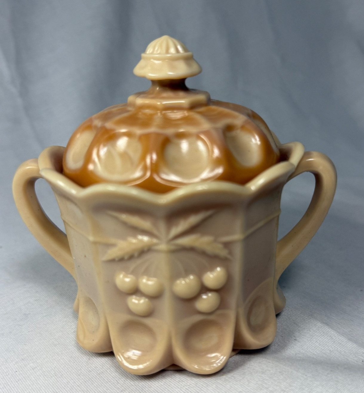 Vintage Mosser  Child’s Mini Cracker Jar  Hard to Find CHOCOLATE
