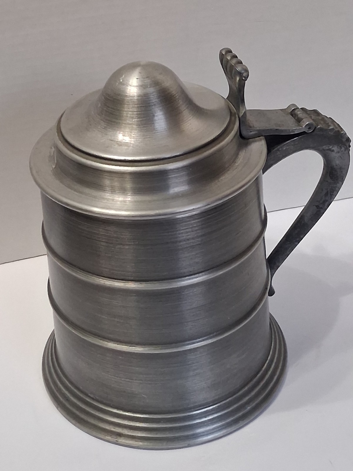 Vintage Seymour Mann Pewtertone Olde Tanker Beer Stein Ice Bucket Italy