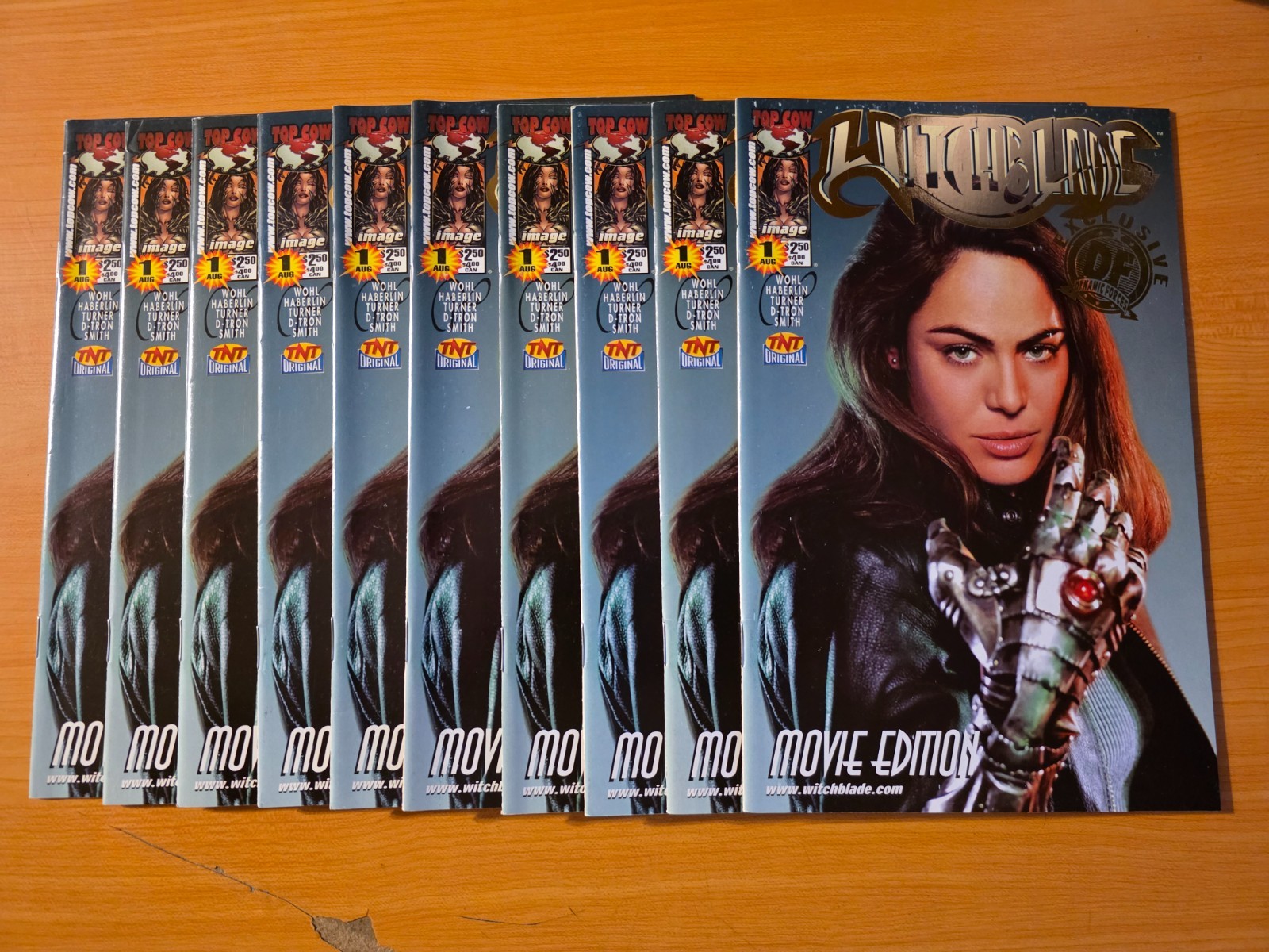 Wholesale Lot of 10x Witchblade Movie Edition #1 DF GOLD VARIANT ~ NM ~ 2000