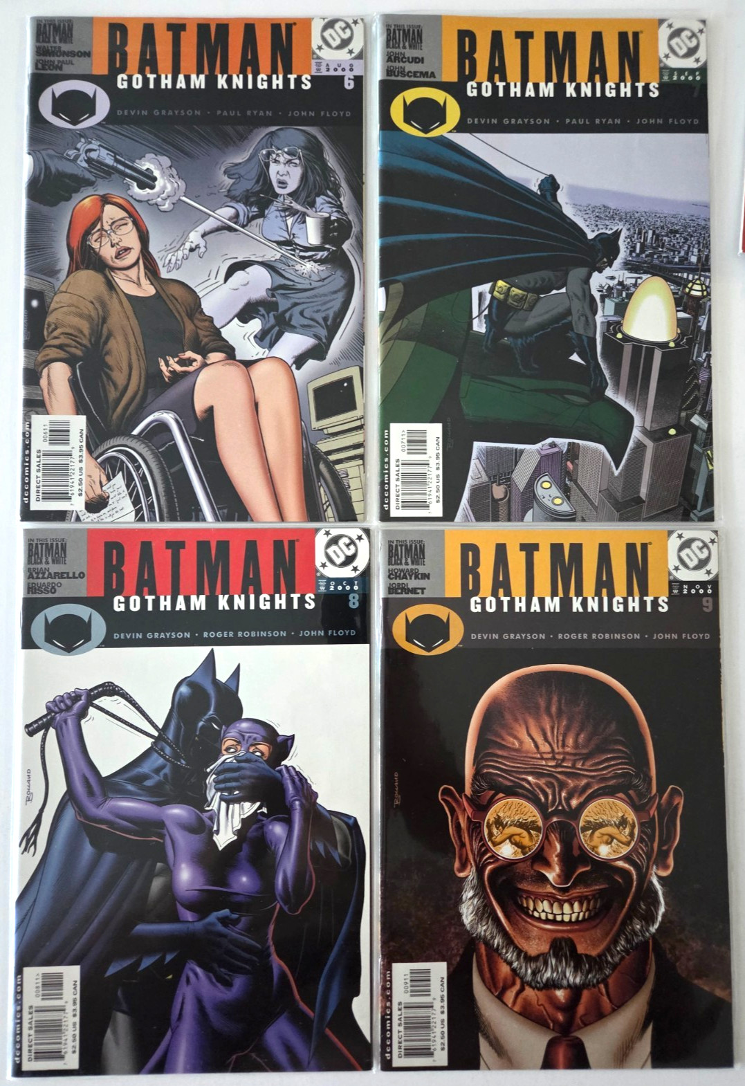 BATMAN GOTHAM KNIGHTS #1-50 ISSUES (2000) FULL RUN OF 50 BRIAN BOLLAND COVERS