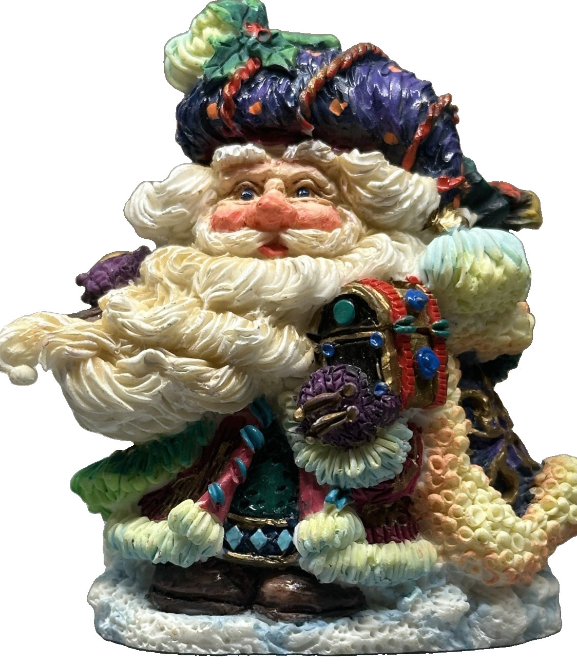 Vintage 1997 Possible Dreams Crinkle Claus Mediterranean Treasure Santa #659032 Vintage 1997 Possible Dreams Crinkle Claus Mediterranean Treasure Santa #659032
