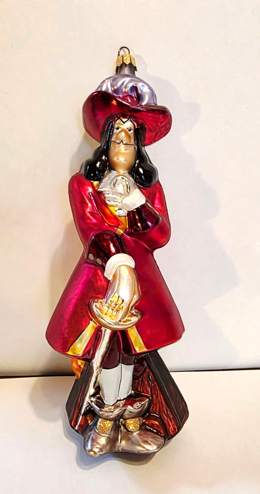 Christopher Radko Vintage Captain Hook ornament by Disney 9 Christopher Radko Vintage Captain Hook ornament by Disney 9