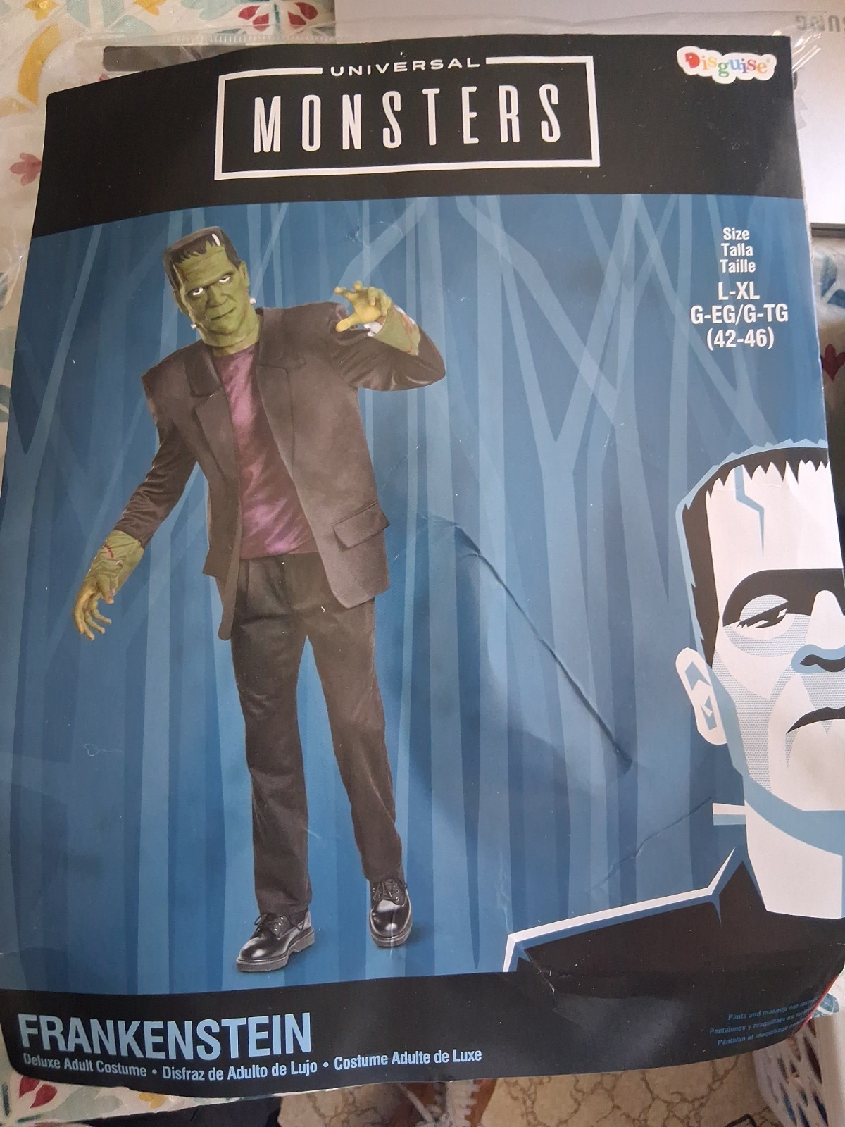Universal Monsters Frankenstein Halloween Costume L/XL
