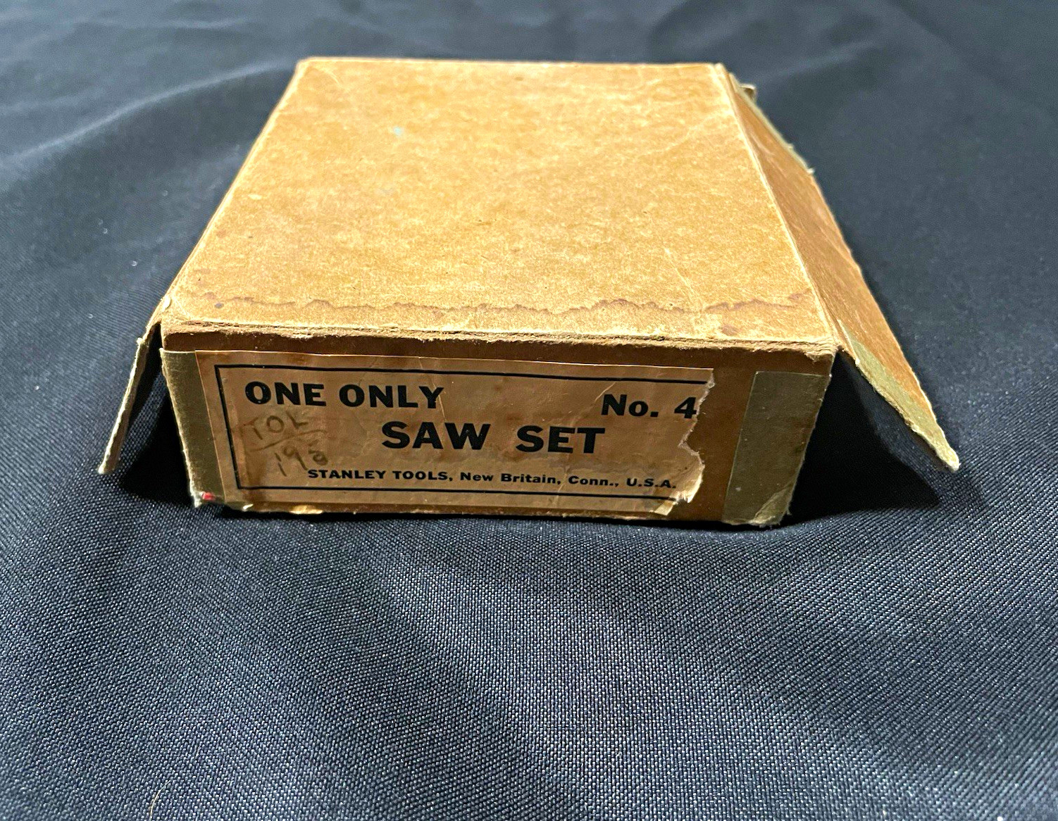 Vintage Stanley Tools No. 42 Saw Set with Original Box
