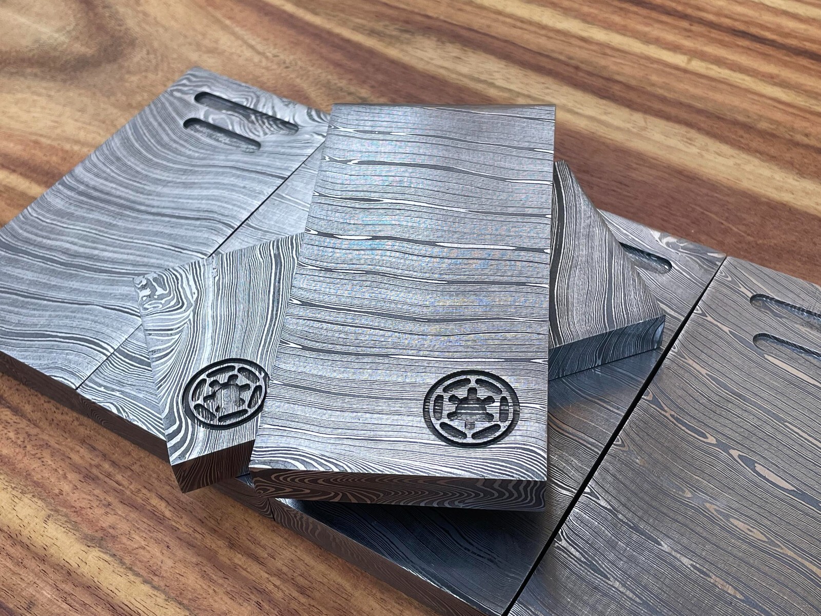Damascus beskar ingot, star wars brick, Mandalorian iron, anniversary, wedding Damascus beskar ingot, star wars brick, Mandalorian iron, anniversary, wedding