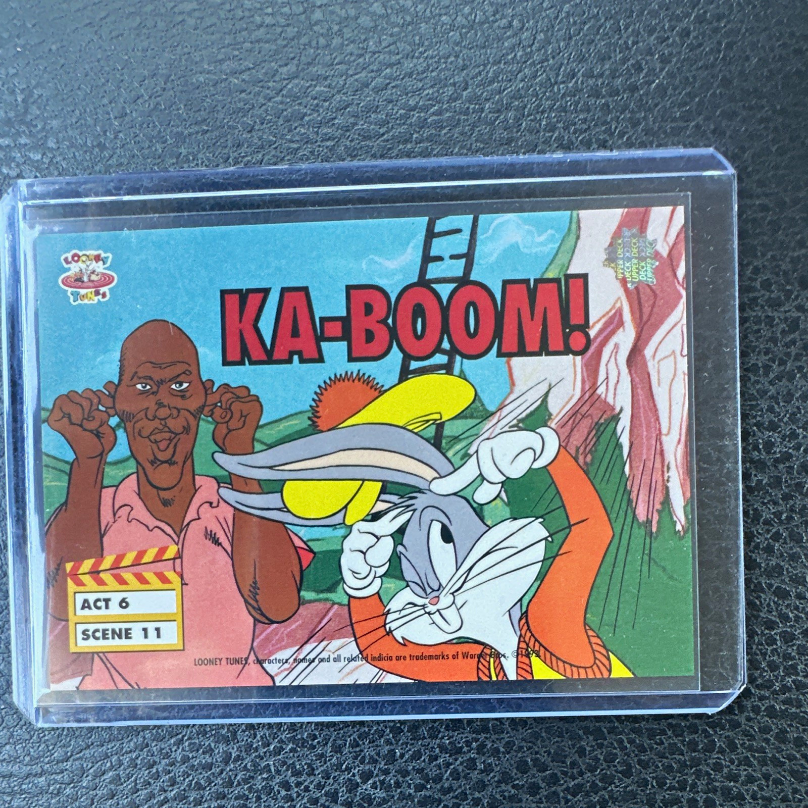 Upper Deck 1993 Looney Tunes Space Jam KA-BOOM Hologram Upper Deck 1993 Looney Tunes Space Jam KA-BOOM Hologram