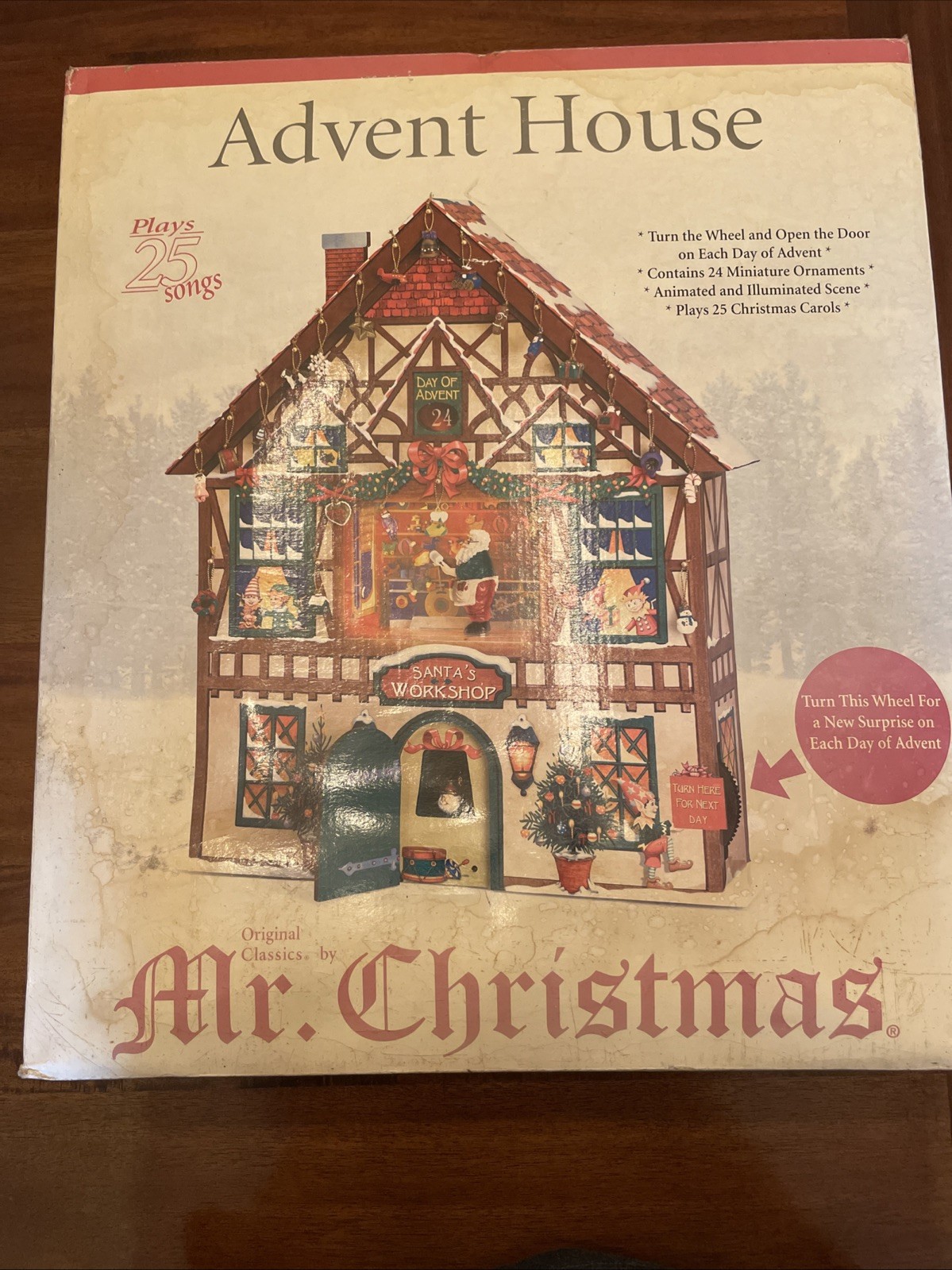 2007 Mr Christmas Musical Christmas Advent House Santa’s Workshop READ 2007 Mr Christmas Musical Christmas Advent House Santa’s Workshop READ