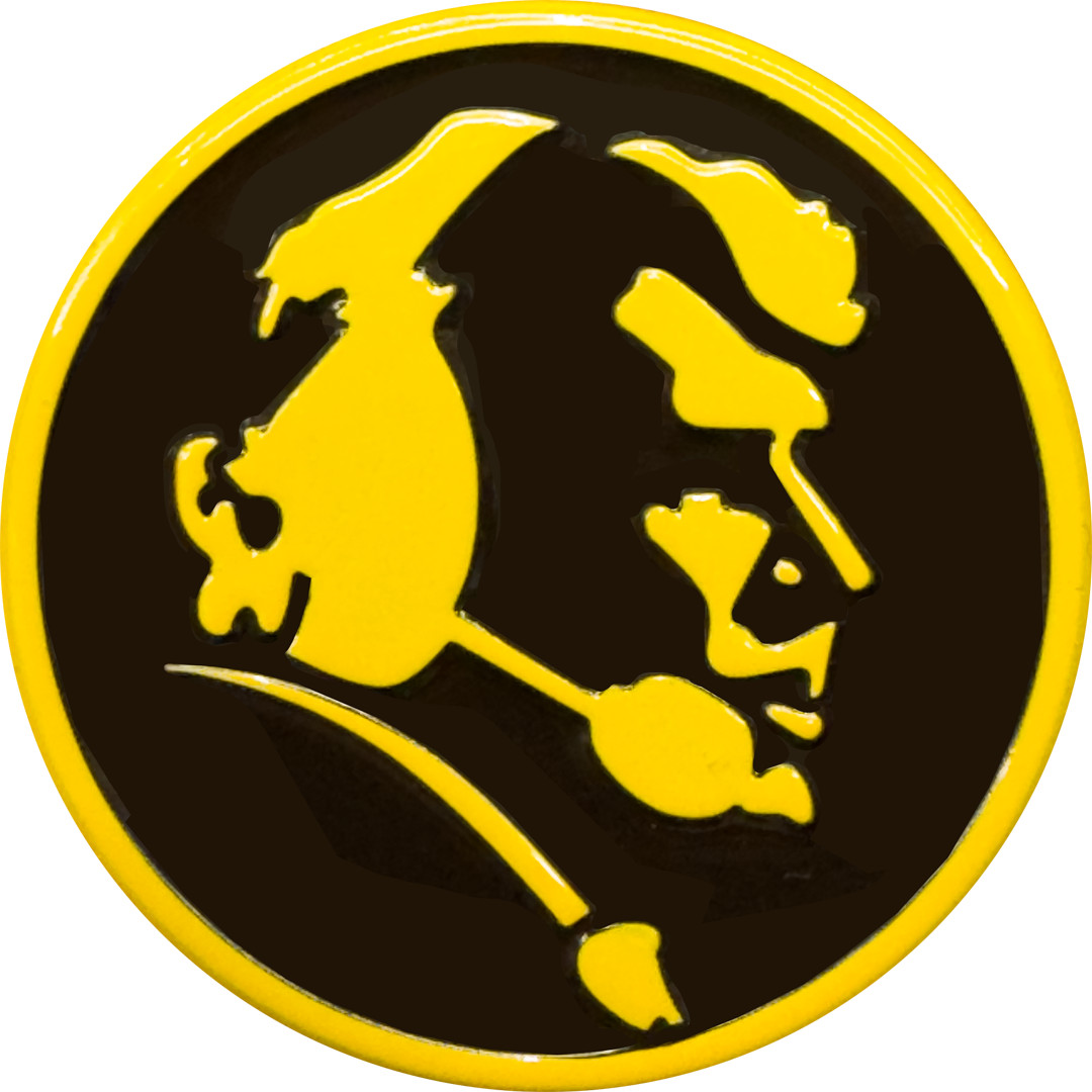DL14-16 John Madden accurate pin based on Thanksgiving Patch Memorial Uniform Je