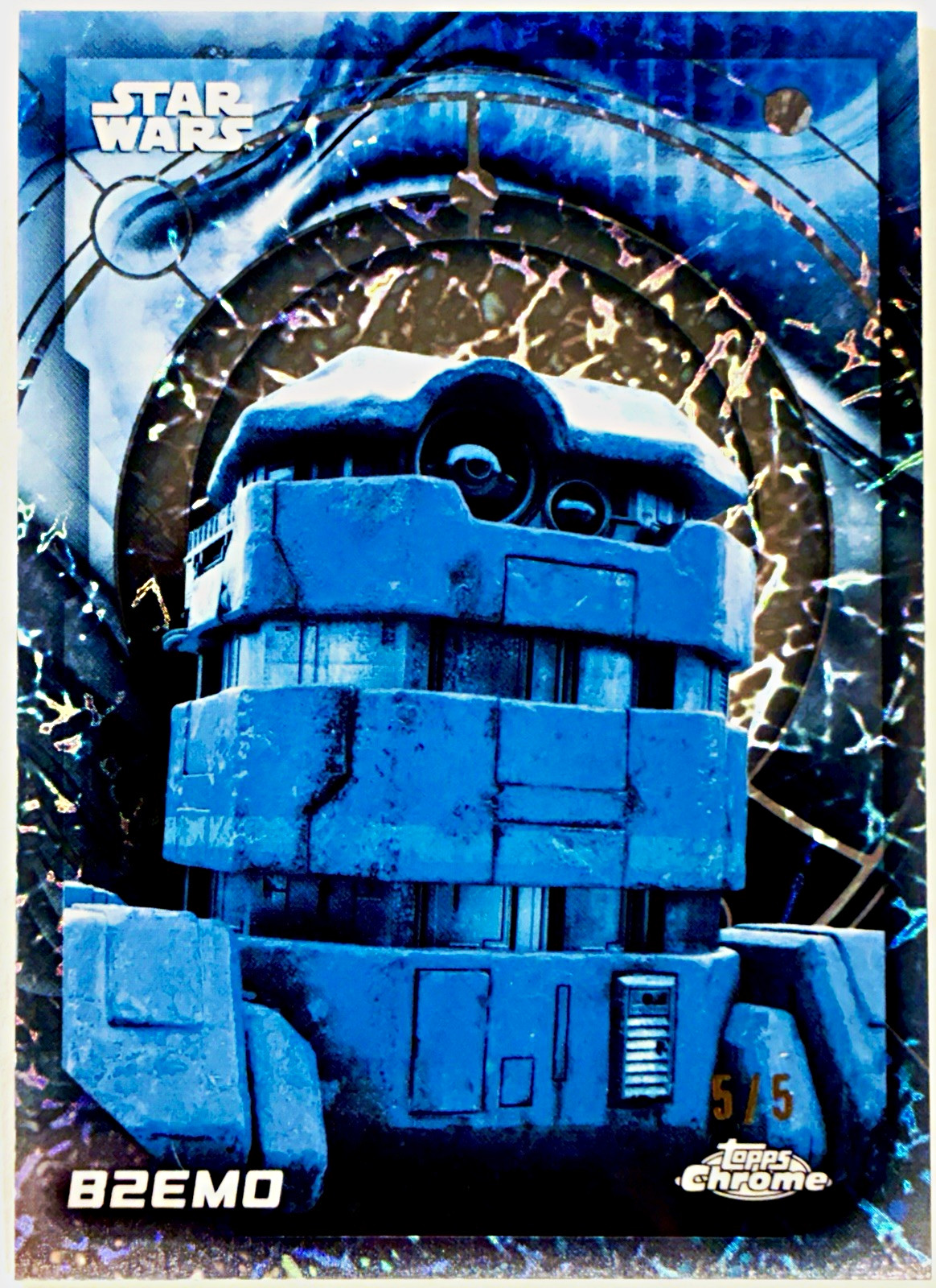 2026 Topps Star Wars Chrome B2EMO RARE Hothfractor SSP #5/5