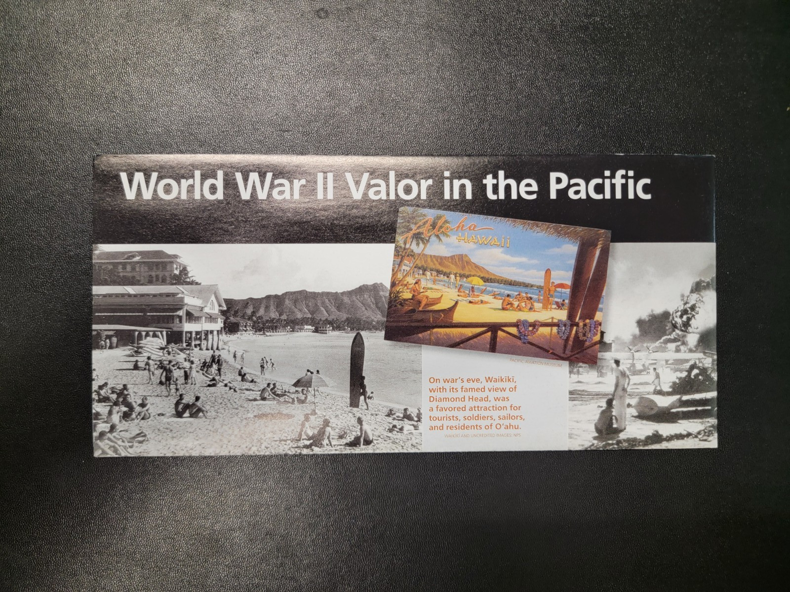 World War II Valor in the Pacific NPS UniGrid - NEW Brochure/Map 2018 Rev.