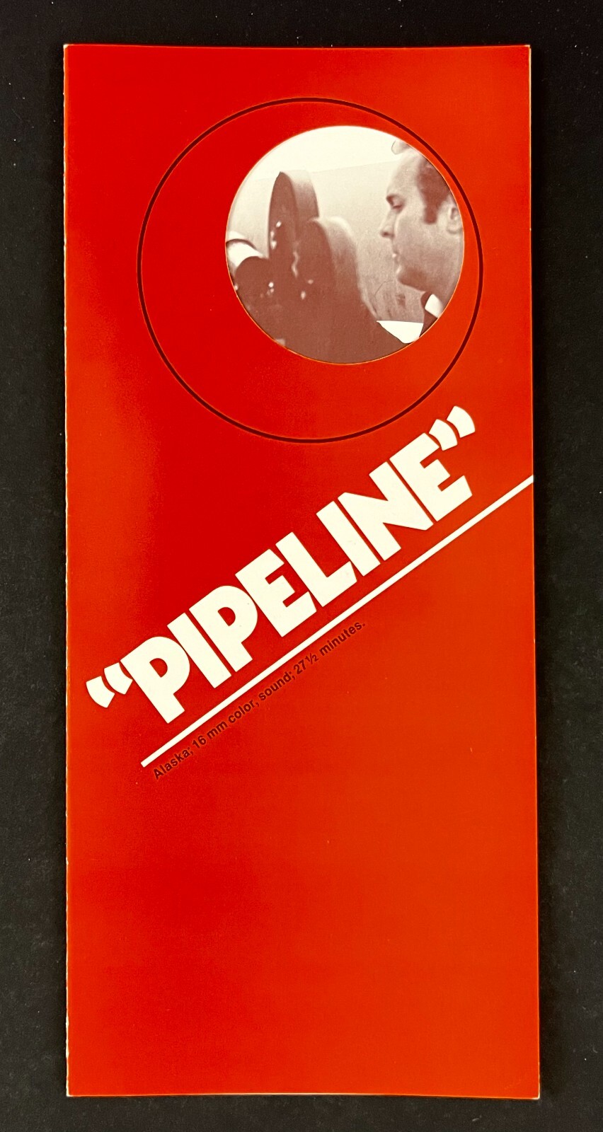 1970s Trans Alaska Pipeline Alyeska Documentary Film Vintage Promo Brochure AK 1970s Trans Alaska Pipeline Alyeska Documentary Film Vintage Promo Brochure AK
