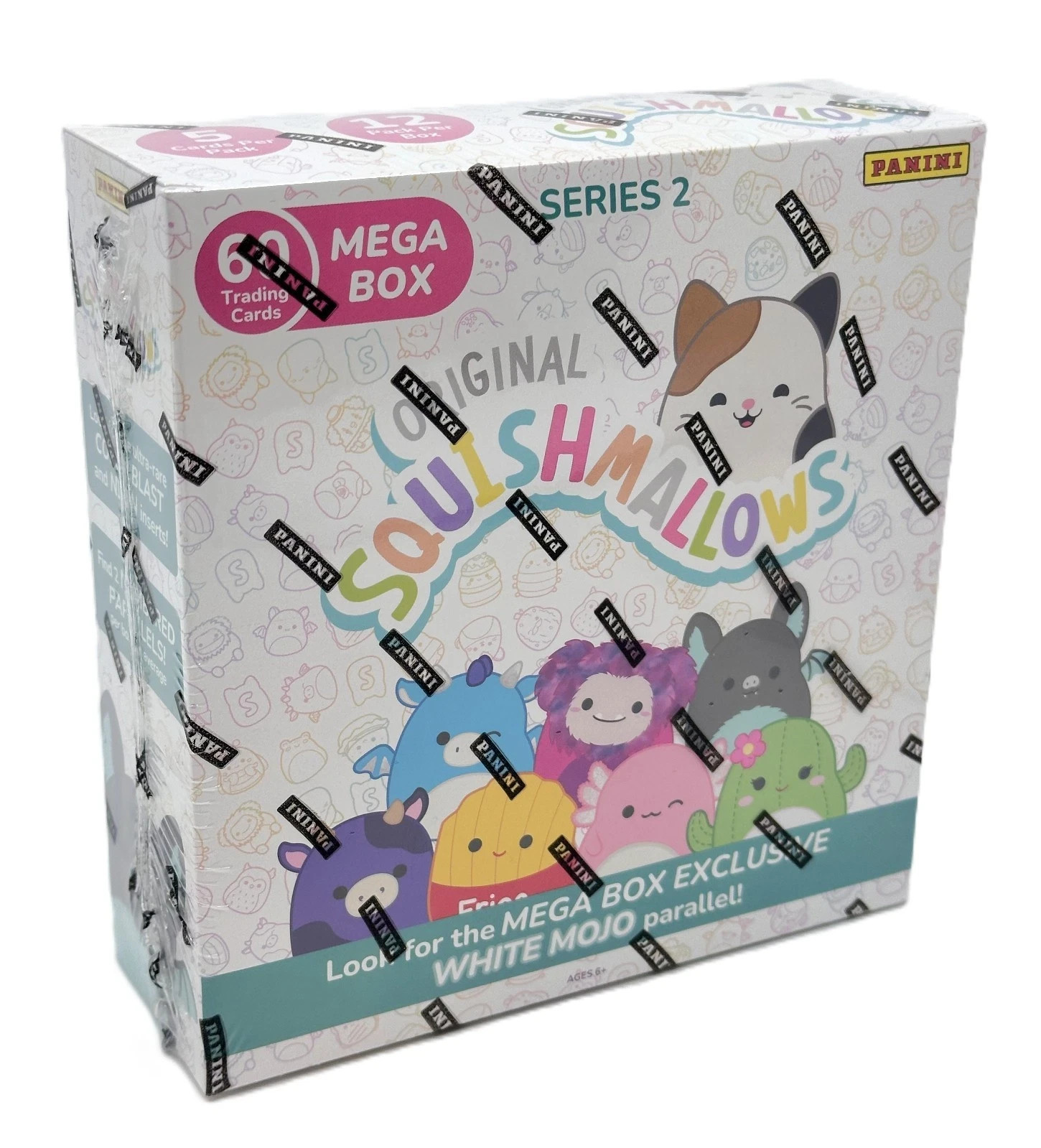 Panini Squishmallows Series 2 60Ct. Mega Box | Factory Sealed