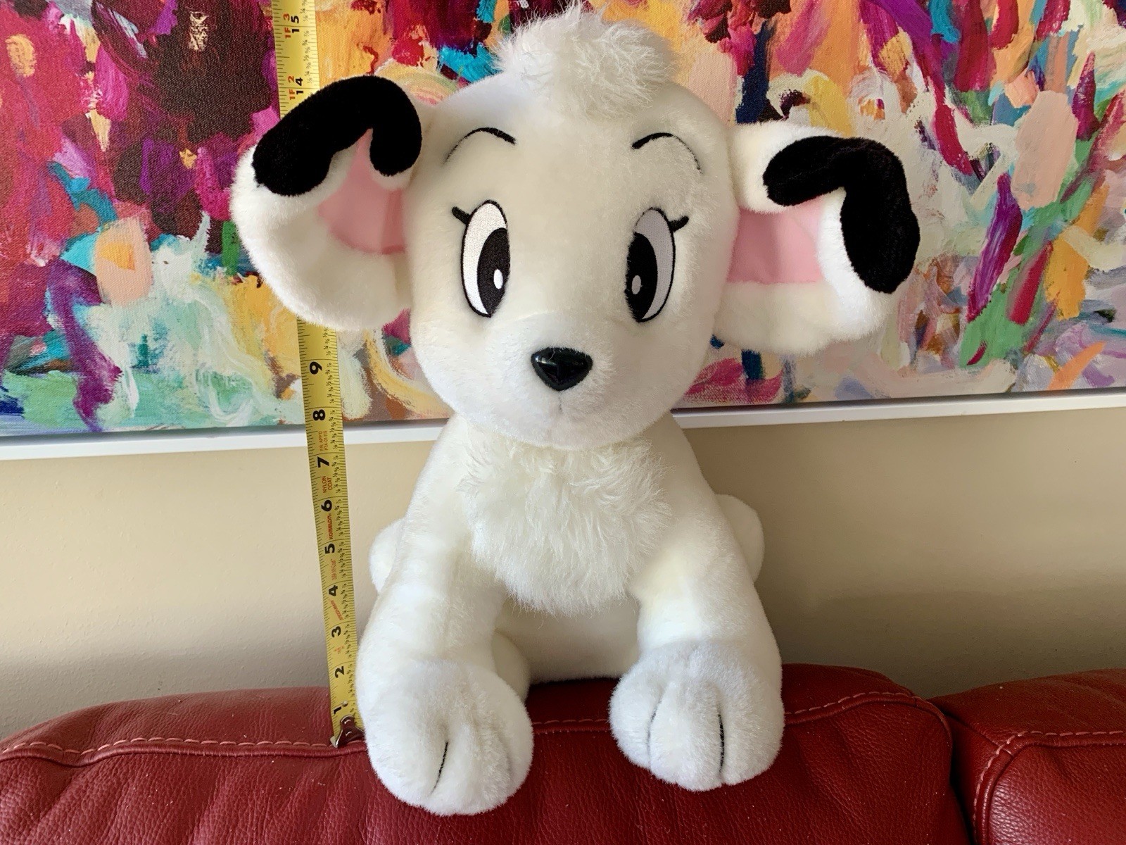 RARE Kimba the White Lion Large Jumbo Plush 15” Aimix Vintage Japan Tezuka F/S
