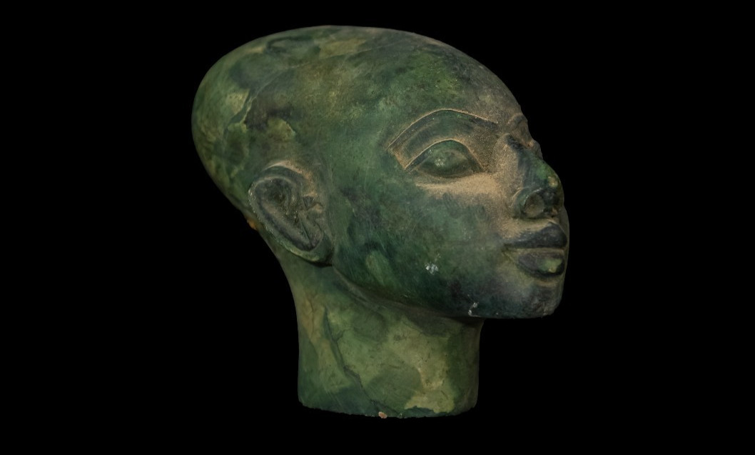 Authentic Ancient Egyptian Antique Rare King Akhenaten Statue Figurine BC