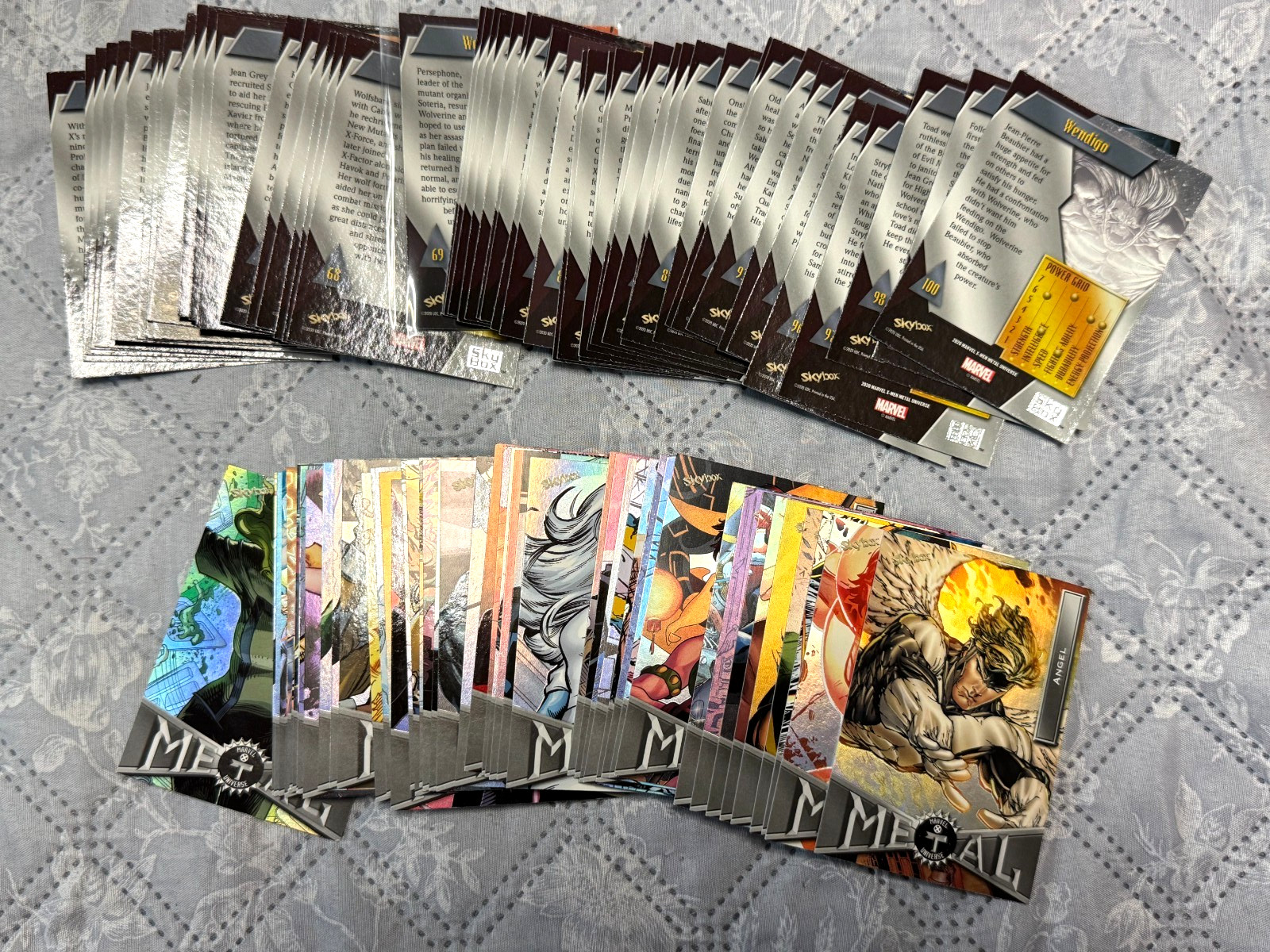 2020 SkyBox Marvel X-Men Metal Universe Complete Base Set #1-100 Upper Deck 2020 SkyBox Marvel X-Men Metal Universe Complete Base Set #1-100 Upper Deck