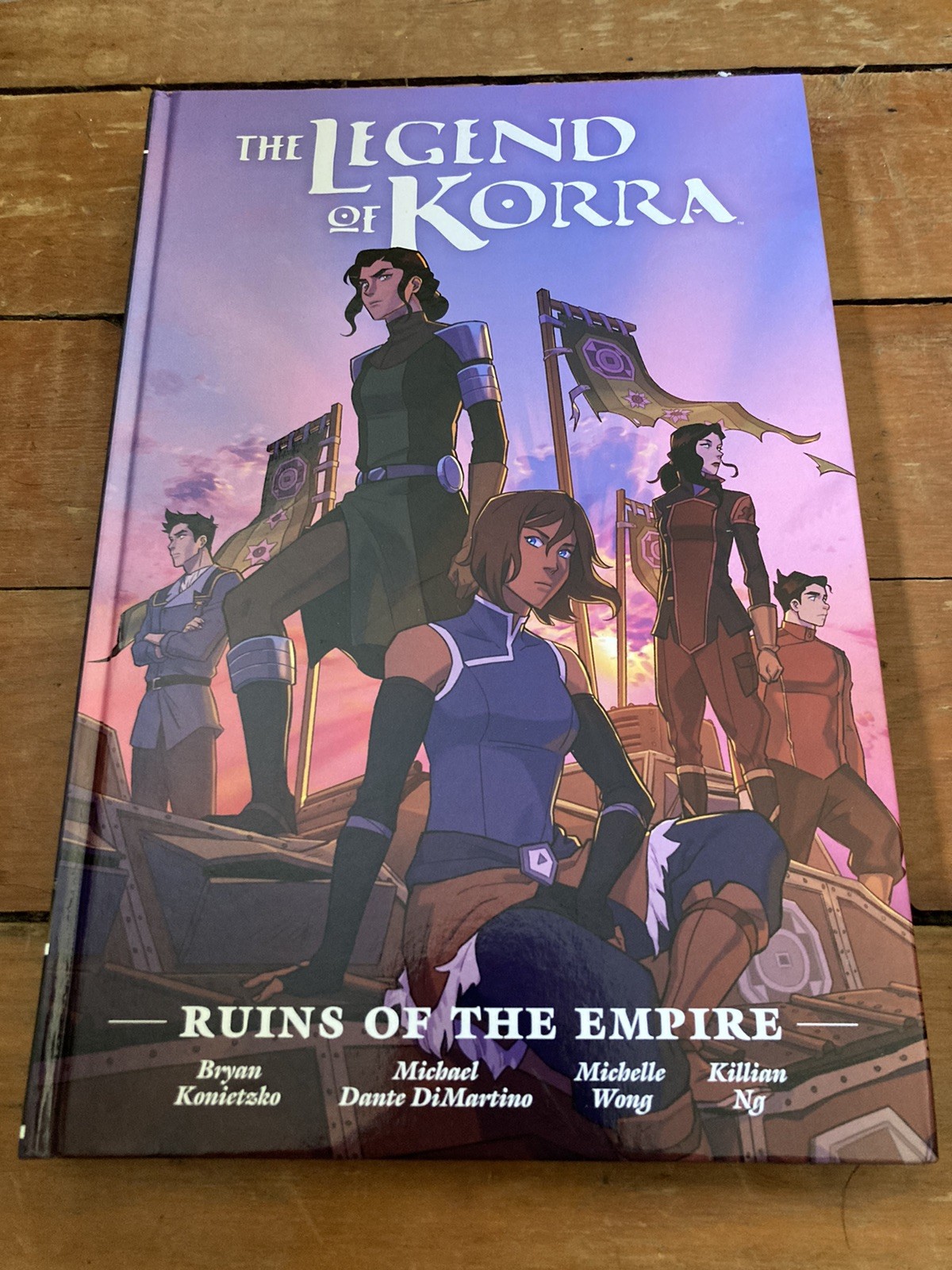 The Legend of Korra Ruins of the Empire Book Library Edition Comics