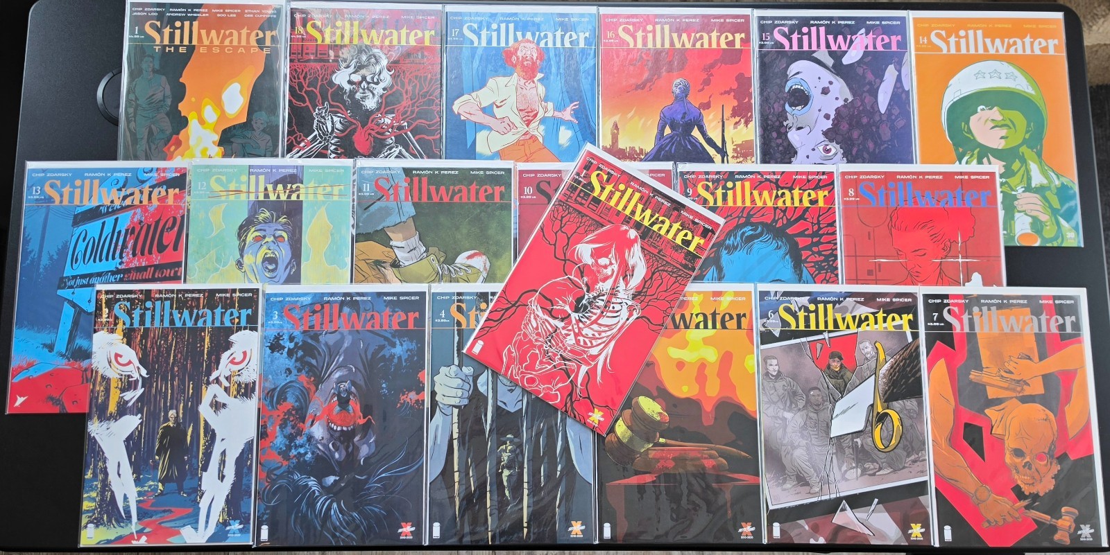 STILLWATER (2020) #1 2 3 4 5 6 7 8 9 10 11 12 13 14 15 16 17 18 ESCAPE 1st PRINT