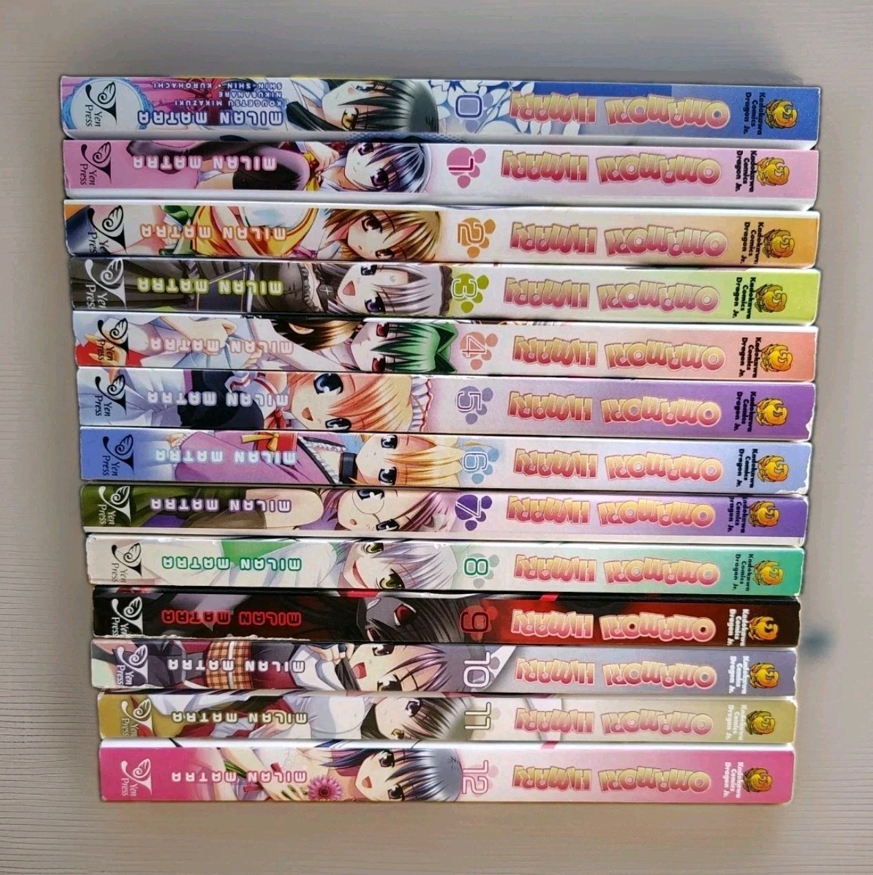 (Yen Press) Omamori Himari Manga Vol 0-12 Complete Set Near Mint UNREAD OOP (Yen Press) Omamori Himari Manga Vol 0-12 Complete Set Near Mint UNREAD OOP